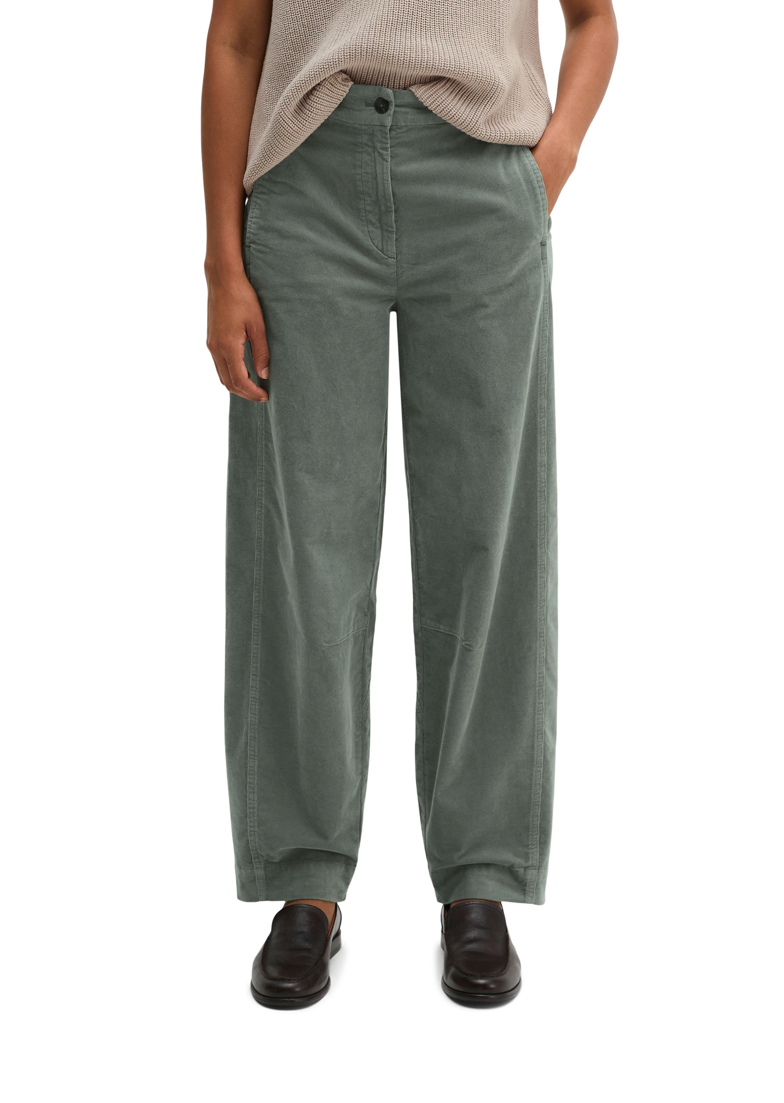 Marc OPolo Cordhose "Minu Barrel" Model: Minu barrel aus Bio-Baumwolle-Mix