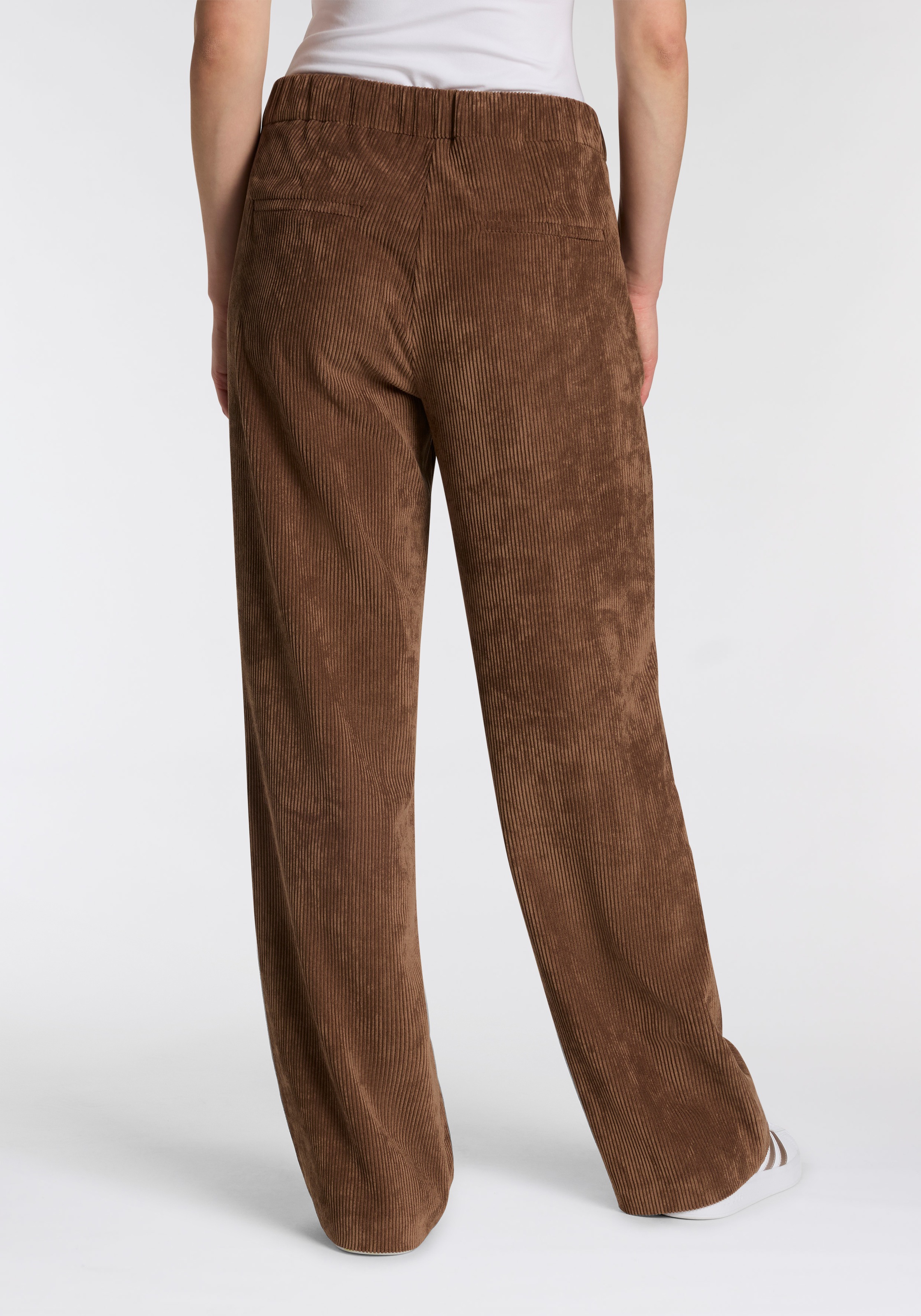 MAC Cordhose "CHIARA", mit weitem Bein günstig online kaufen