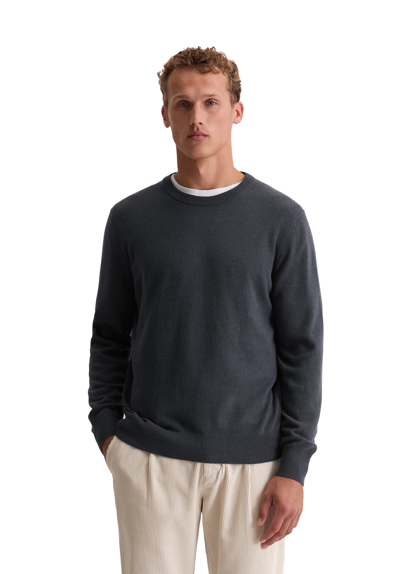 Marc O'Polo Rundhalspullover günstig online kaufen