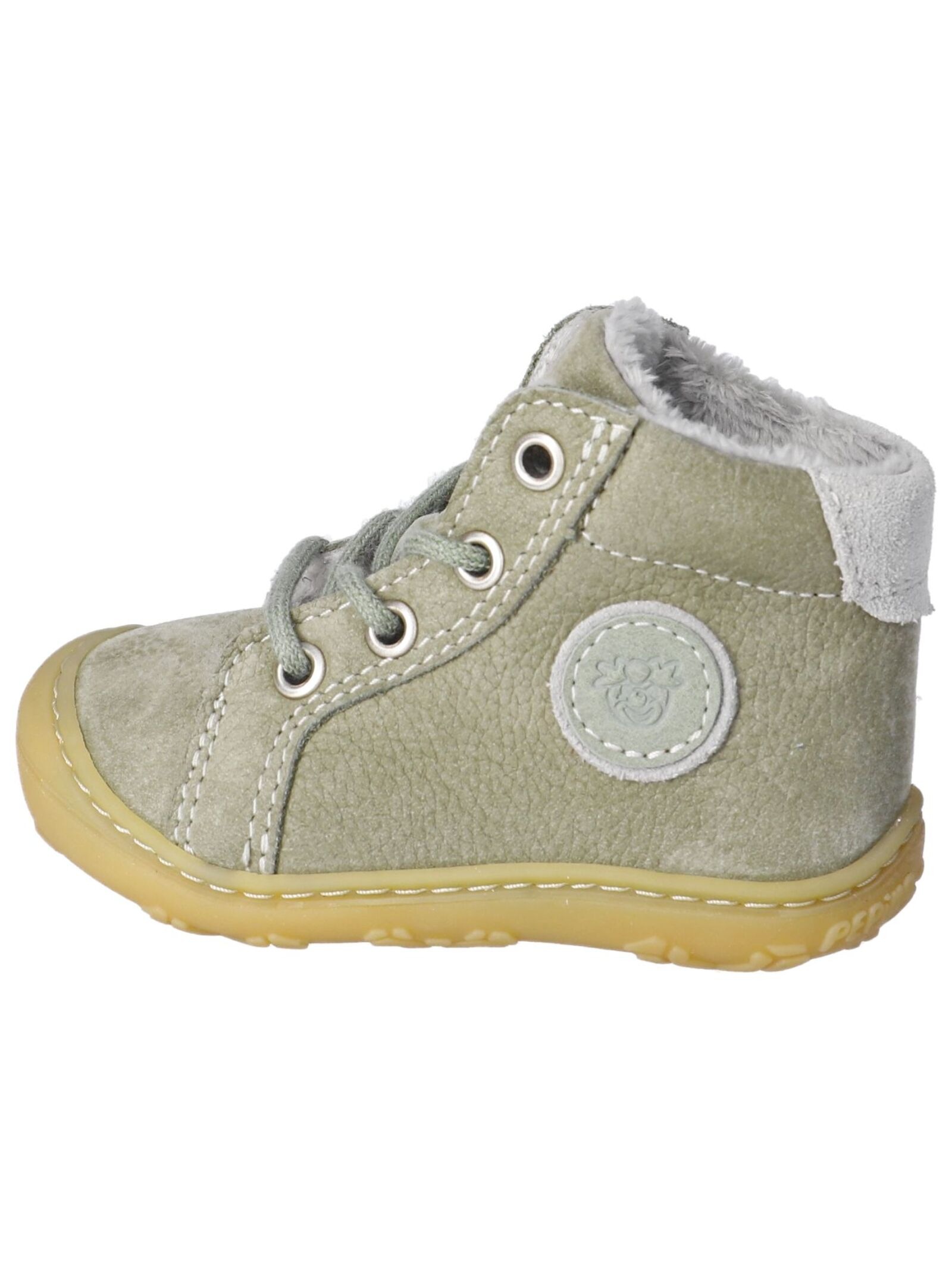 Pepino Schnürstiefelette "Pepino Stiefelette Veloursleder/Textil" günstig online kaufen