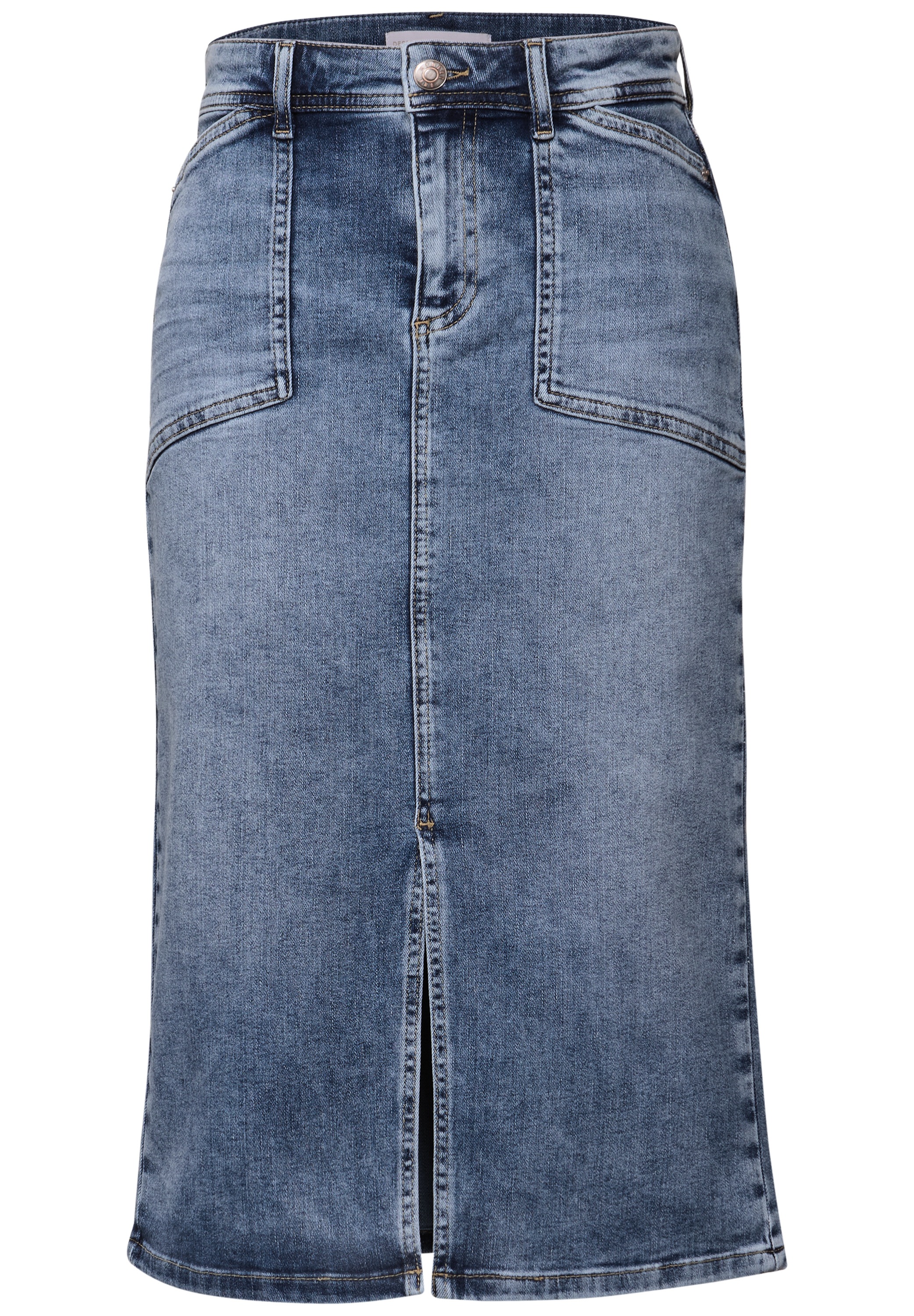 STREET ONE Jeansrock, High Waist