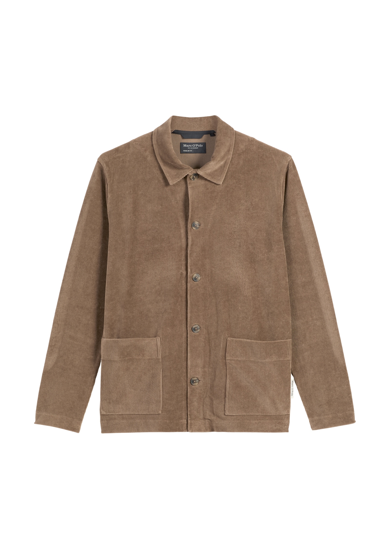 Marc O'Polo Sweatjacke »aus schwerem Bio-Baumwoll-Cord«
