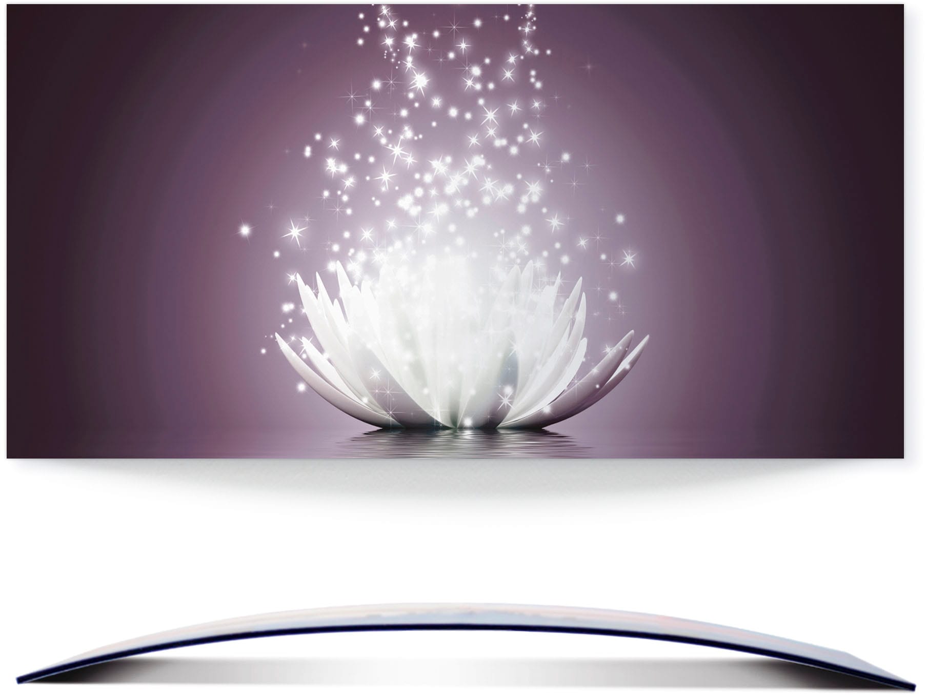 Artland Paveikslas »Magie der Lotus-Blume« Blu...