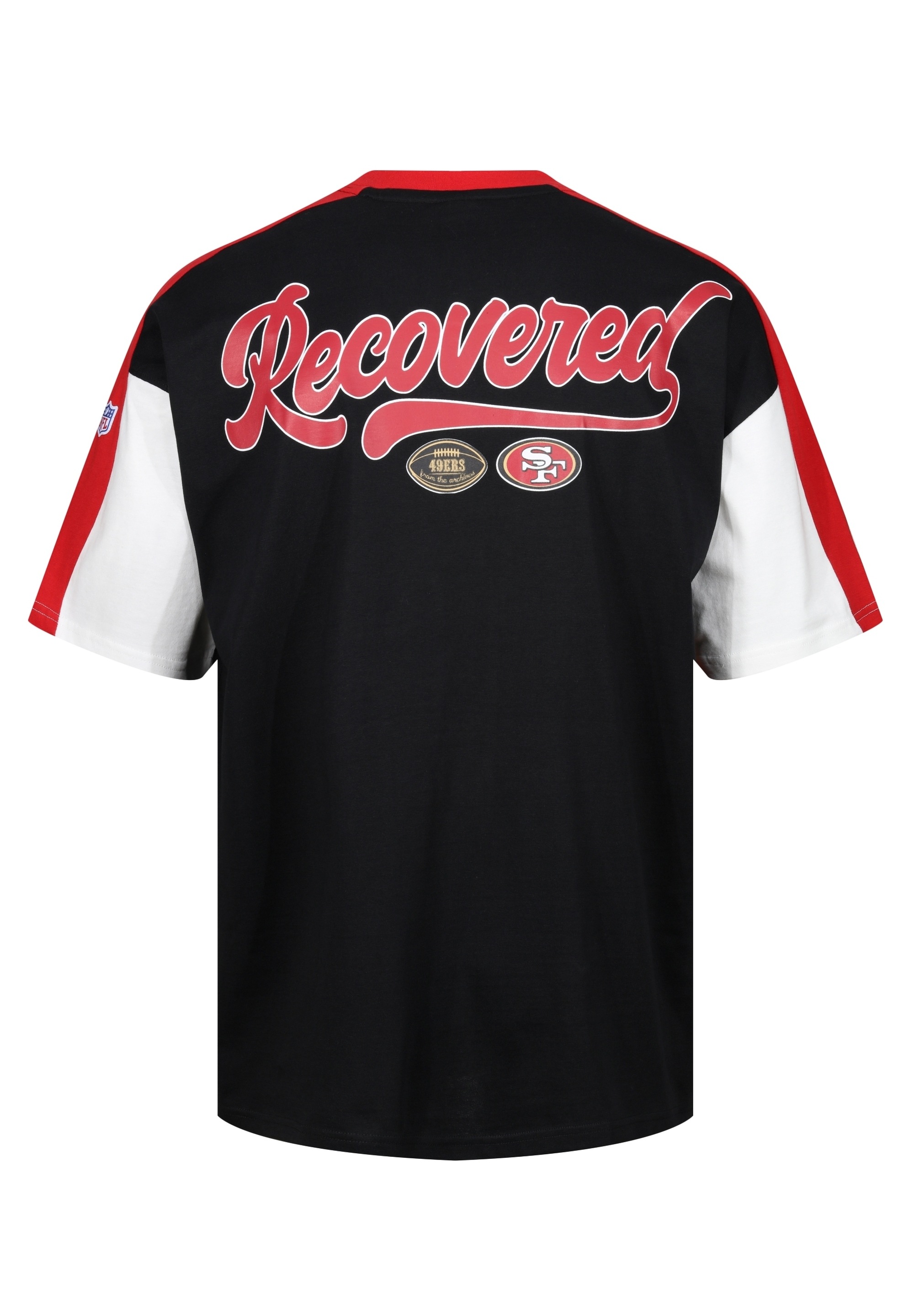 Recovered T-Shirt »NFL 49ERS San Francisco Cut and Sew Oversized«, (1 tlg.), im zeitlosen Design