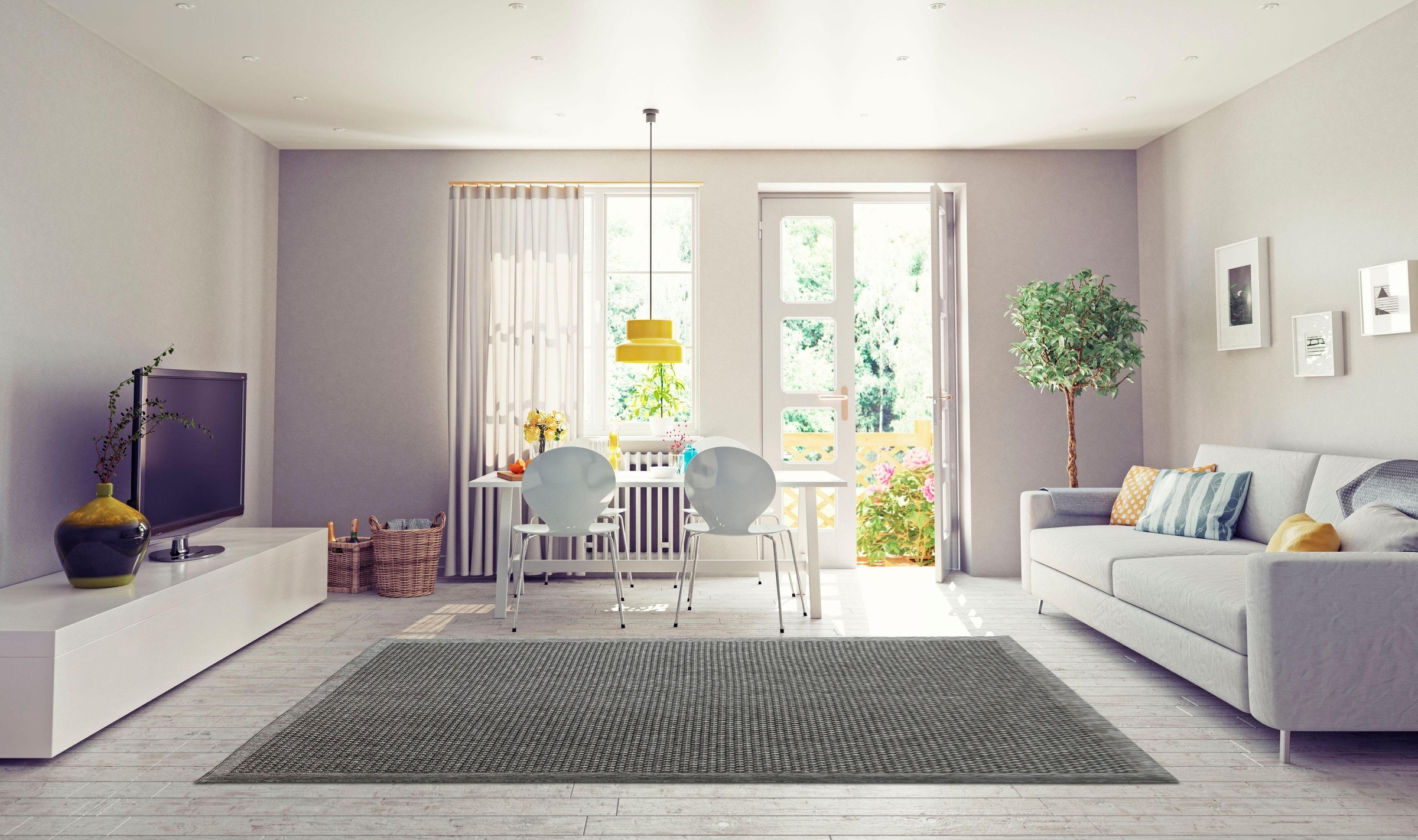 BAUR geeignet, bestellen Teppich Wohnzimmer rechteckig, Outdoor »Gero«, und | my home In-