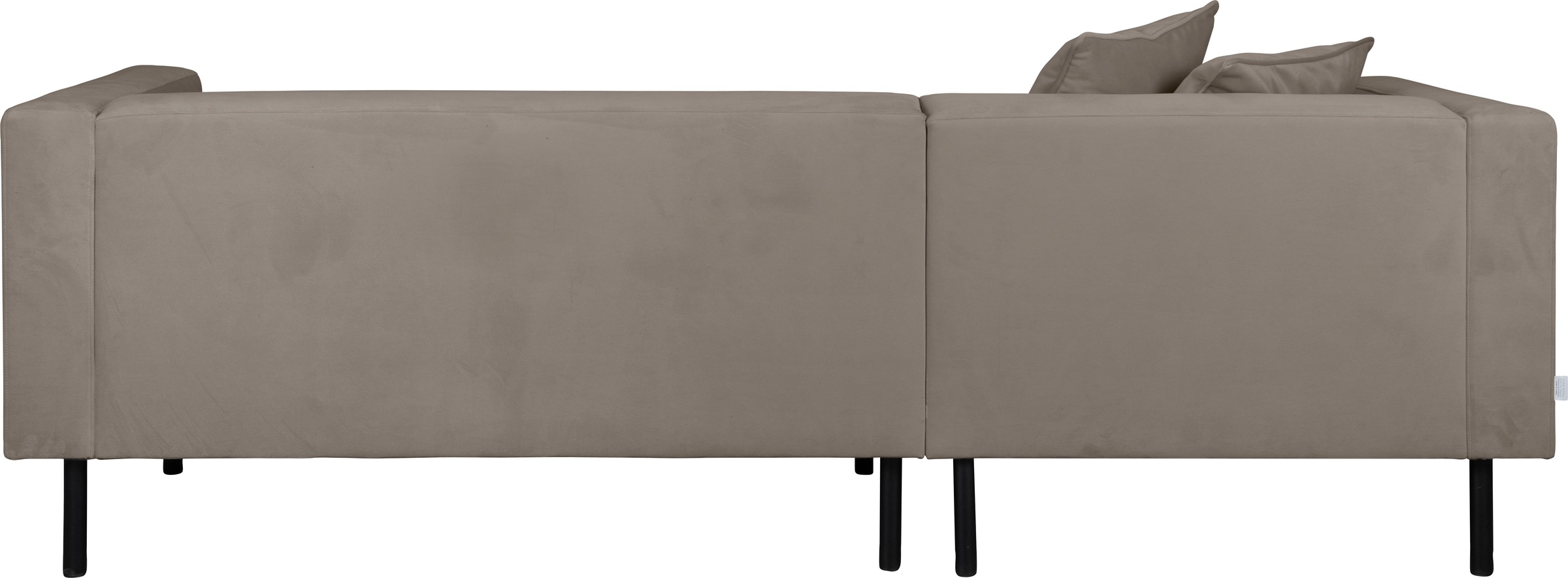 Guido Maria Kretschmer Home&Living Ecksofa »Lillibeth L-Form Designsofa, Maße B/T/H: 240/173/83 cm«, Zierkissen als Wendekissen, in Samtoptik oder Cord