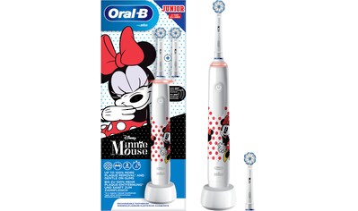 Oral B Elektrische Zahnbürste »Junior Minnie Mouse«, 2 St. Aufsteckbürsten, für Kinder... kaufen