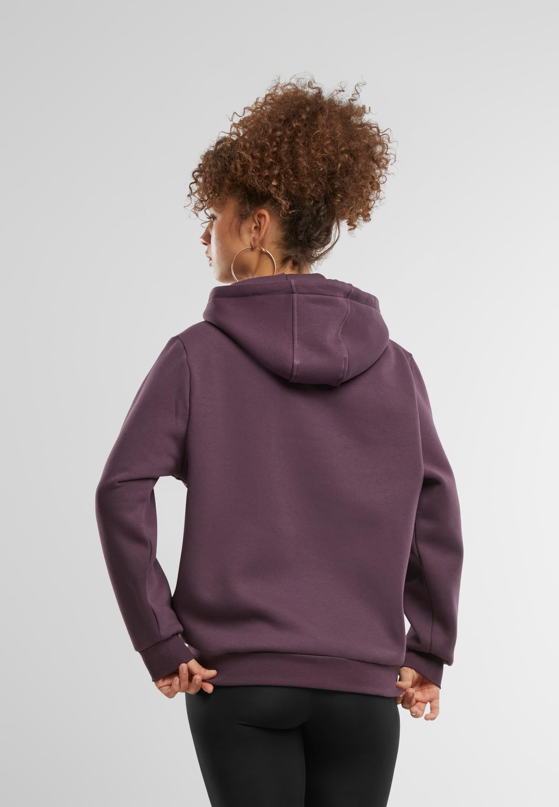 Miss Tee Kapuzenpullover »Miss Tee New York Ladies Fluffy Hoody«, (1 tlg.)
