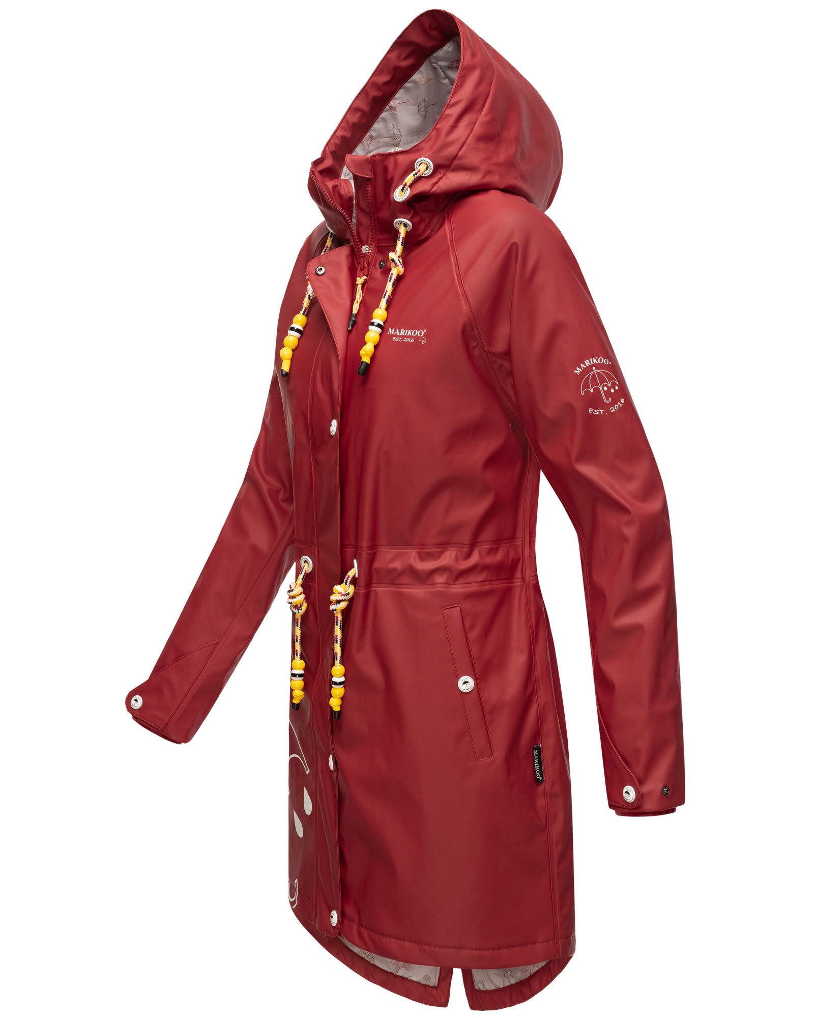 Thumbnail - Marikoo Outdoorjacke "Dancing Umbrella", mit einer großen Kapuze