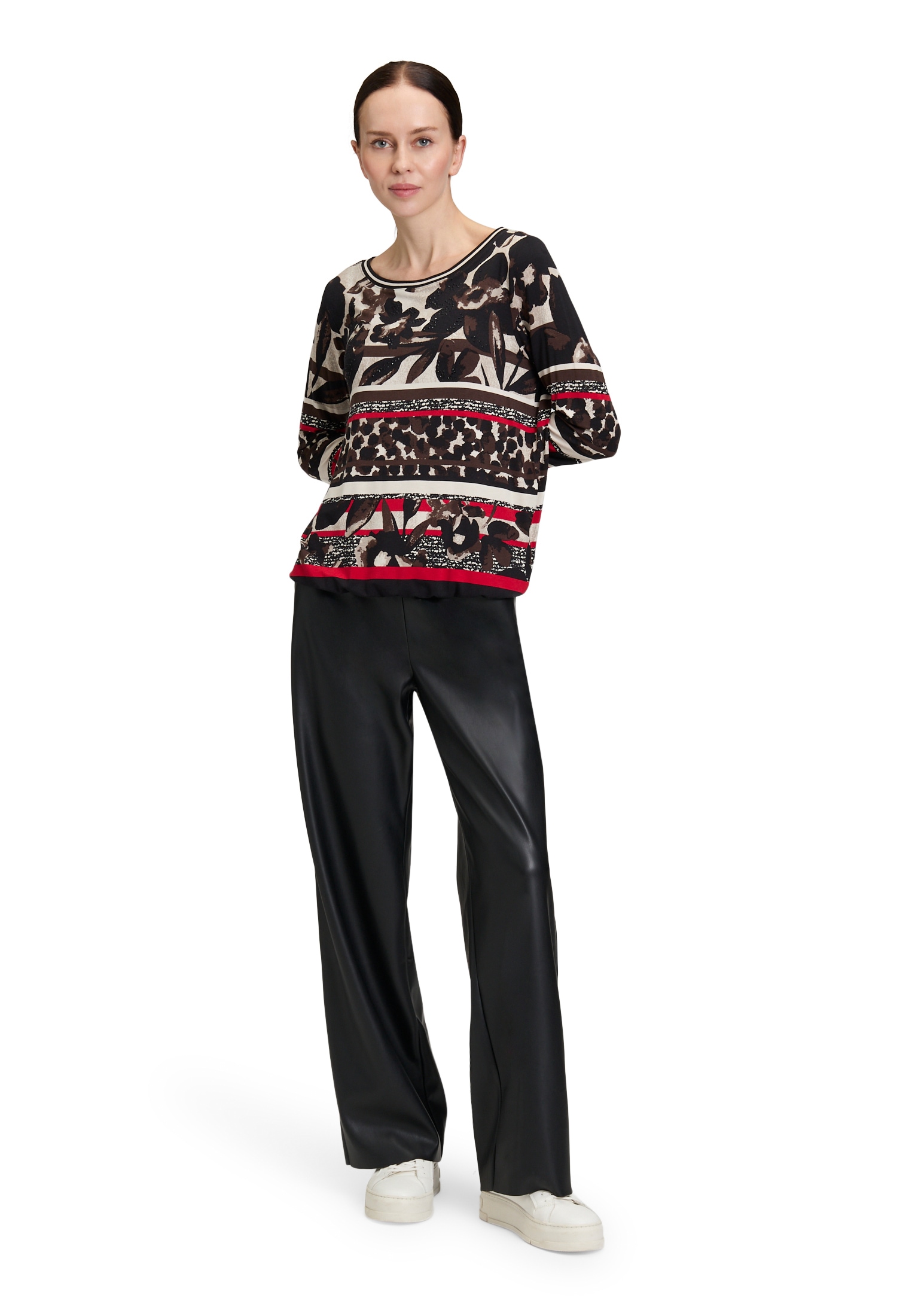 Betty Barclay 3/4-Arm-Shirt »Betty Barclay Damen Casual-Shirt mit Tunnelzug«, (1 tlg.)