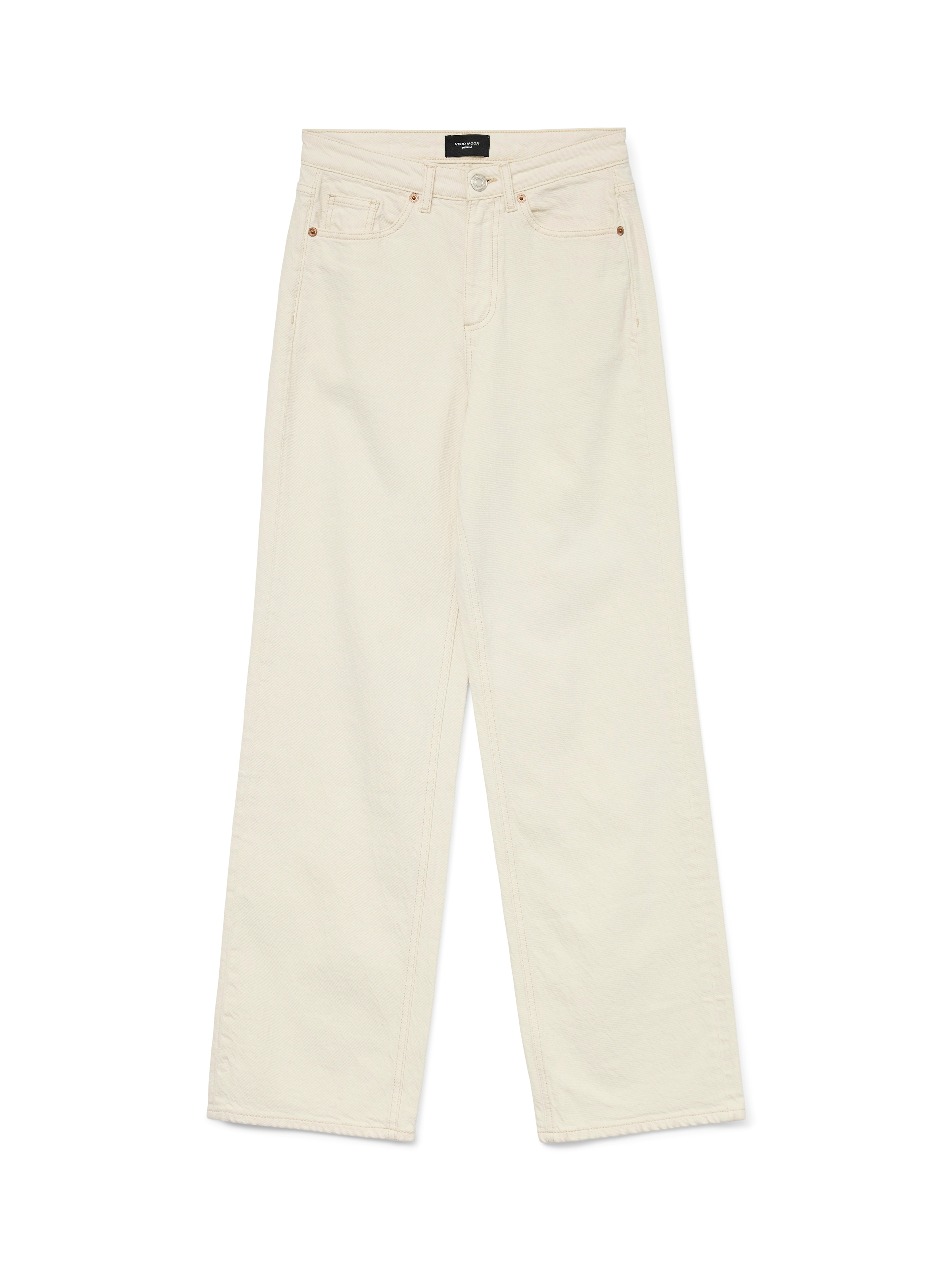 Vero Moda Straight-Jeans »VMTESSA HR WIDE STR JEANS ECRU GA«
