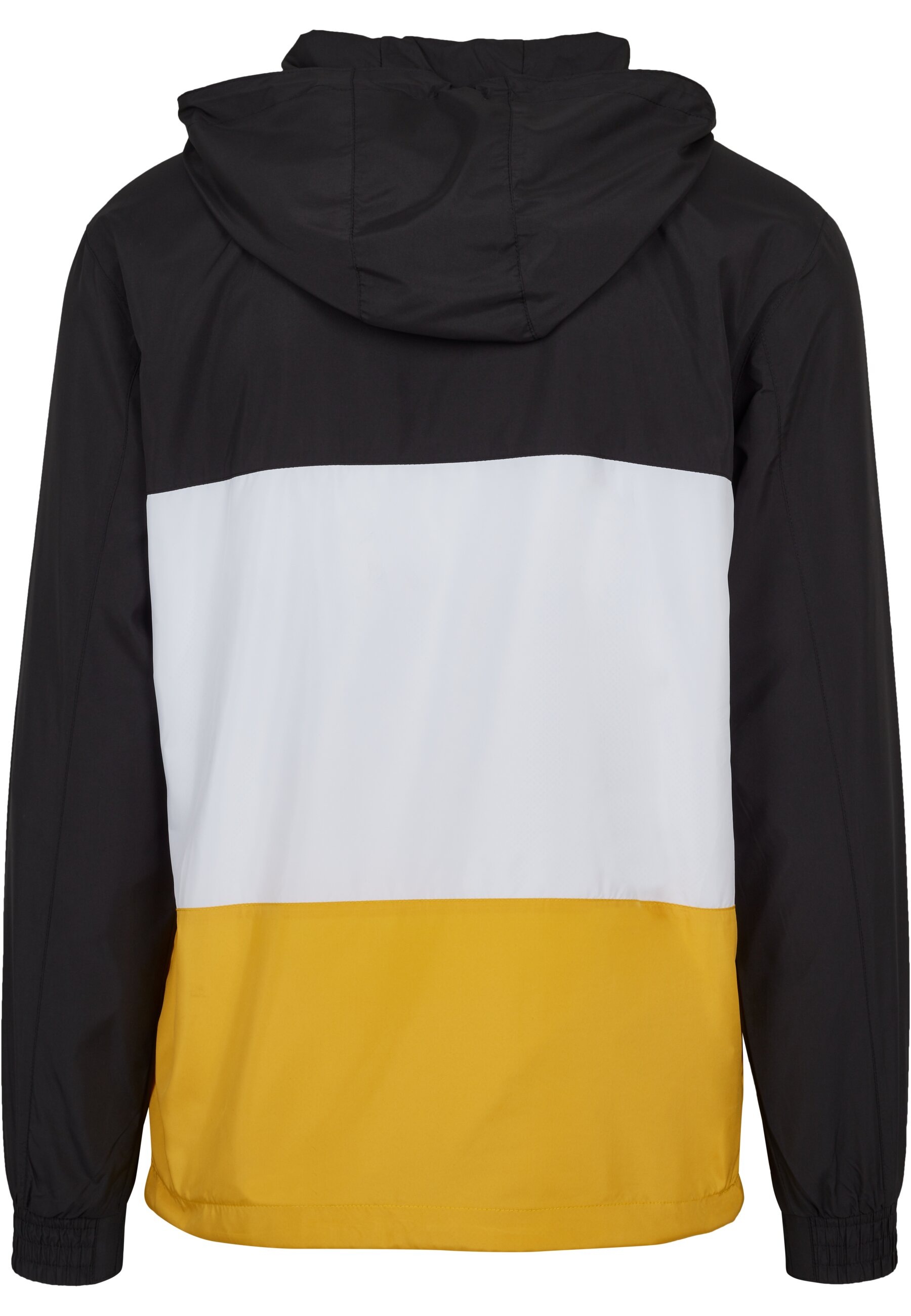 URBAN CLASSICS Allwetterjacke »Urban Classics Herren Color Block Pull Over Jacket«, (1 St.), mit Kapuze