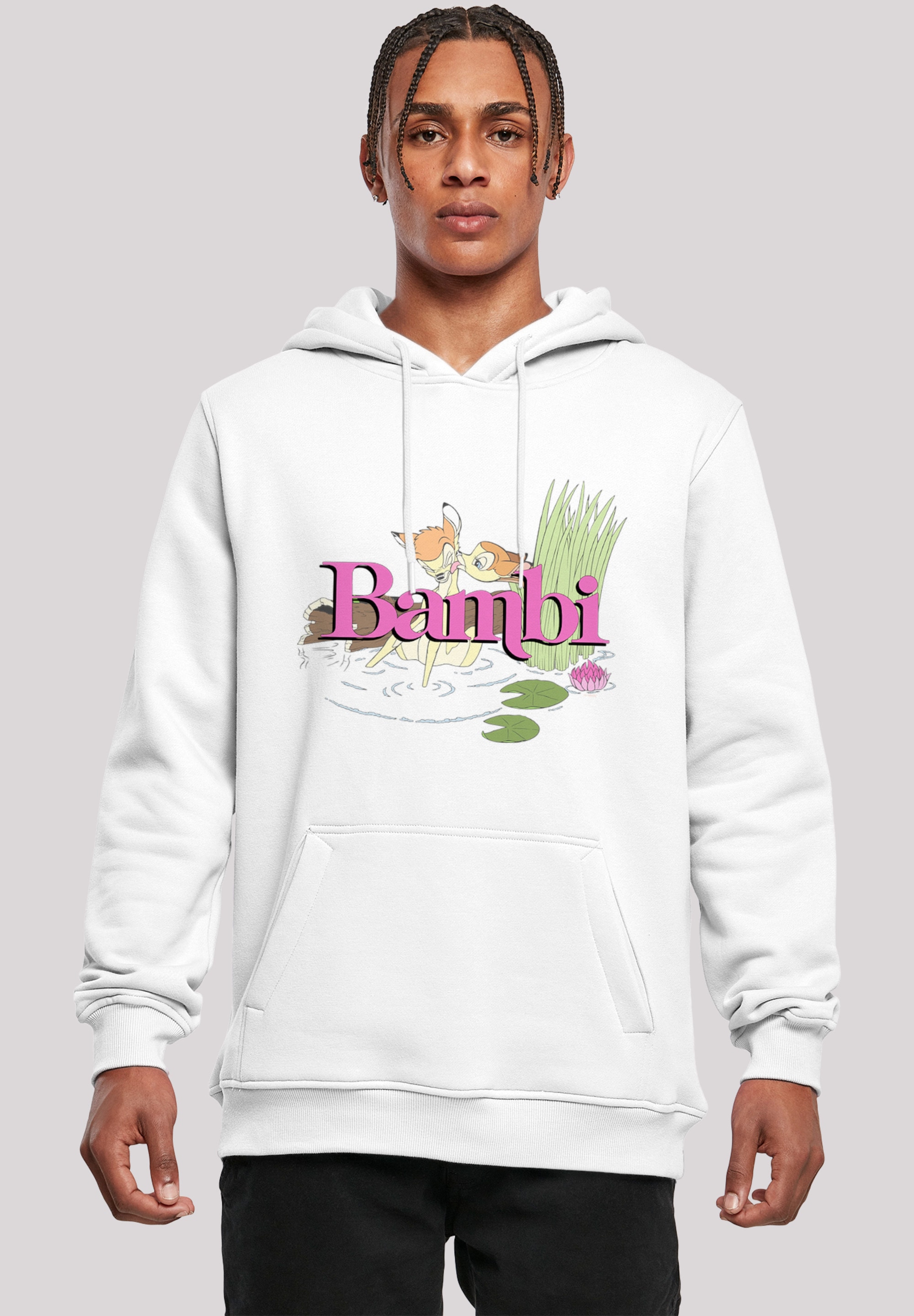 F4NT4STIC Sweatshirt "Disney Bambi Kiss", Herren,Premium Merch,Slim-Fit,Kap günstig online kaufen