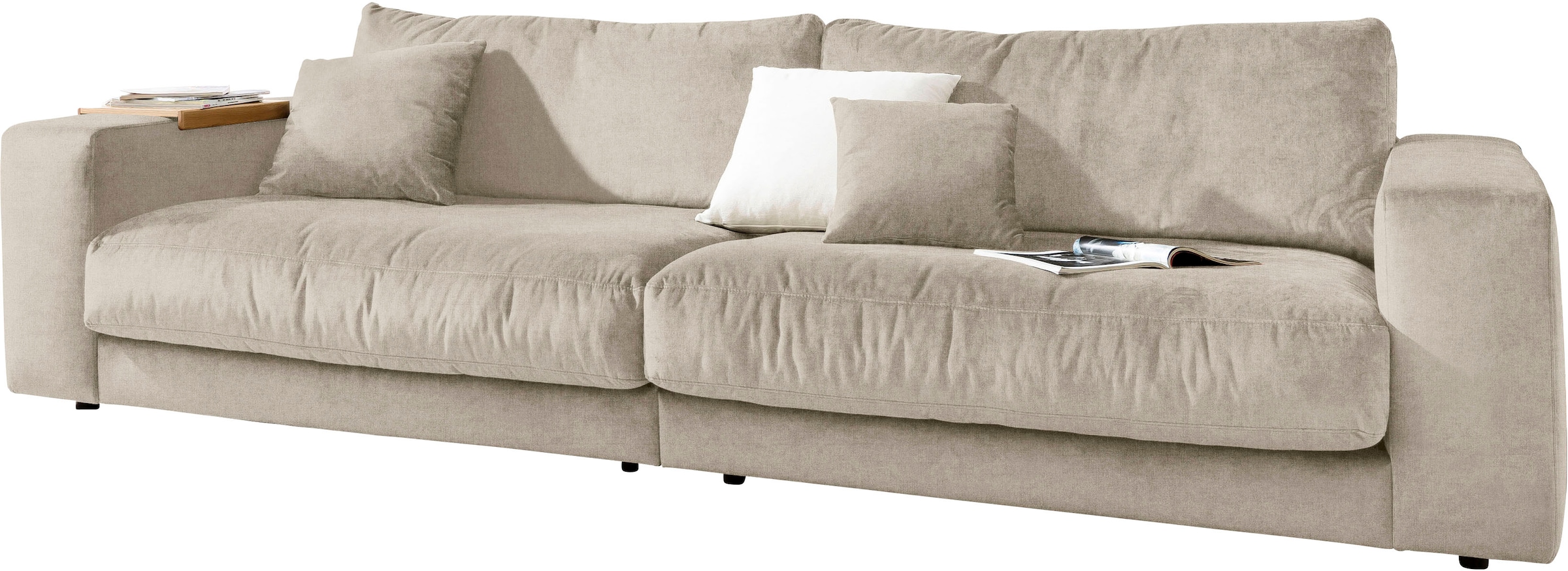 3C Candy Big-Sofa "Enisa II", incl. 1 Flatterkissen, Wahlweise mit Flecken-Schutz-Bezug Easy care