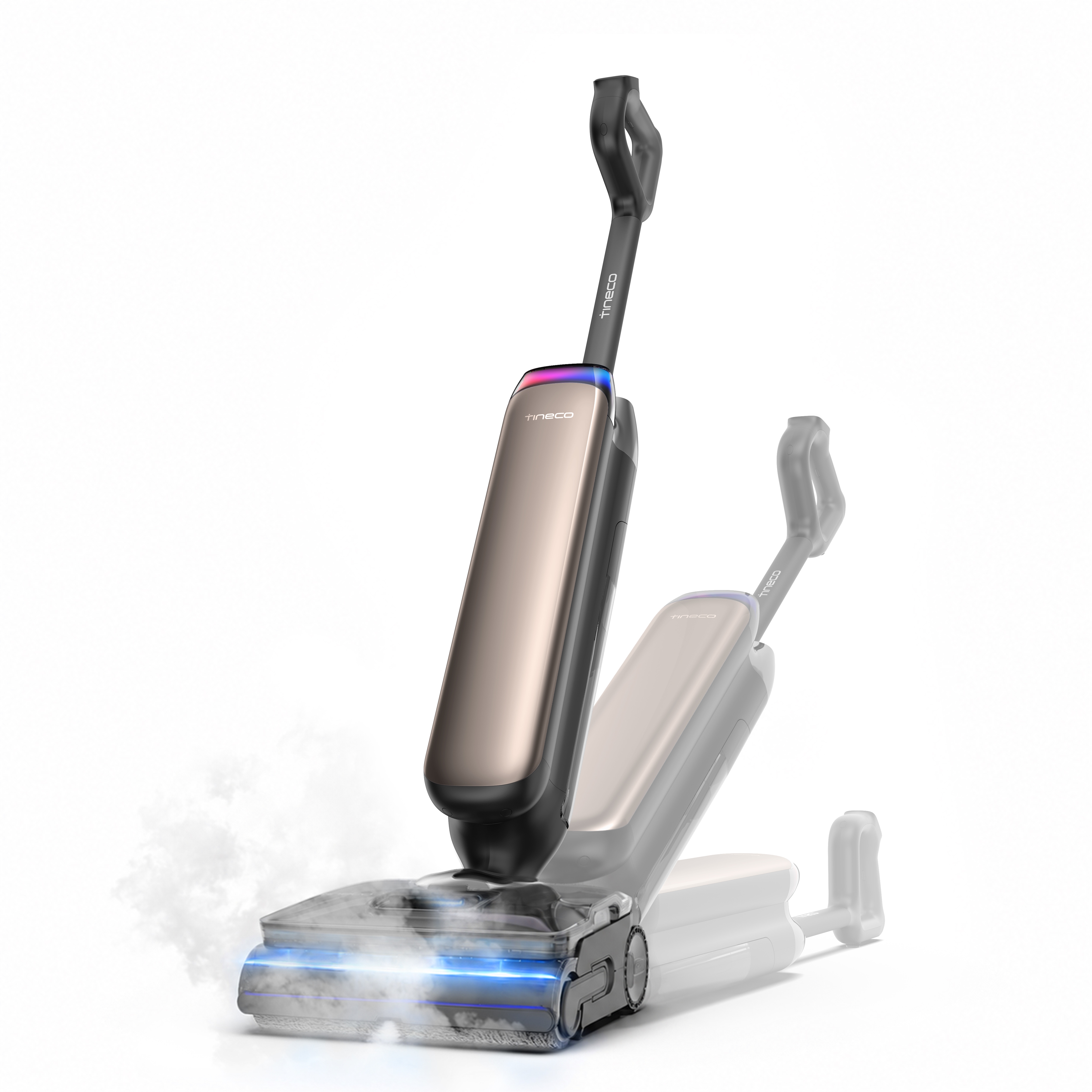 Tineco "FLOOR ONE S9 Artist Boost Steam Premium" Schrubber-Modus mit 99C Wasserdampf, 25.000 Pa Saugleistung