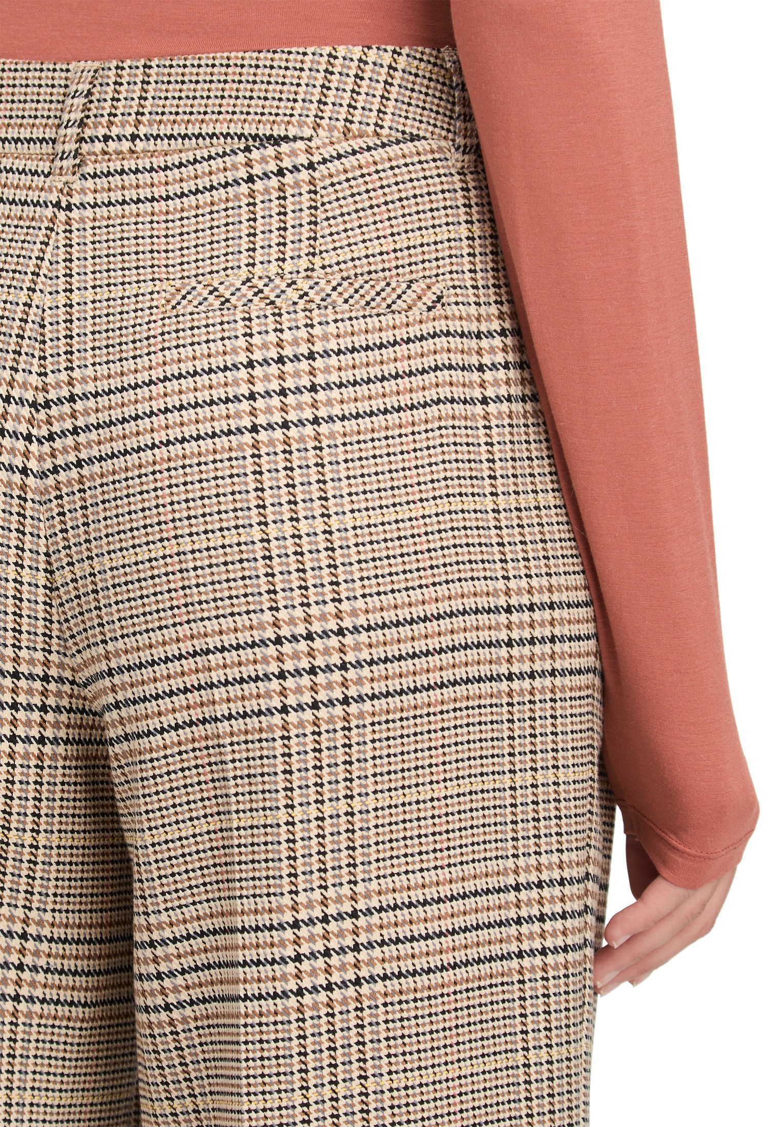 Cartoon Bundfaltenhose »Damen mit Bundfalten«