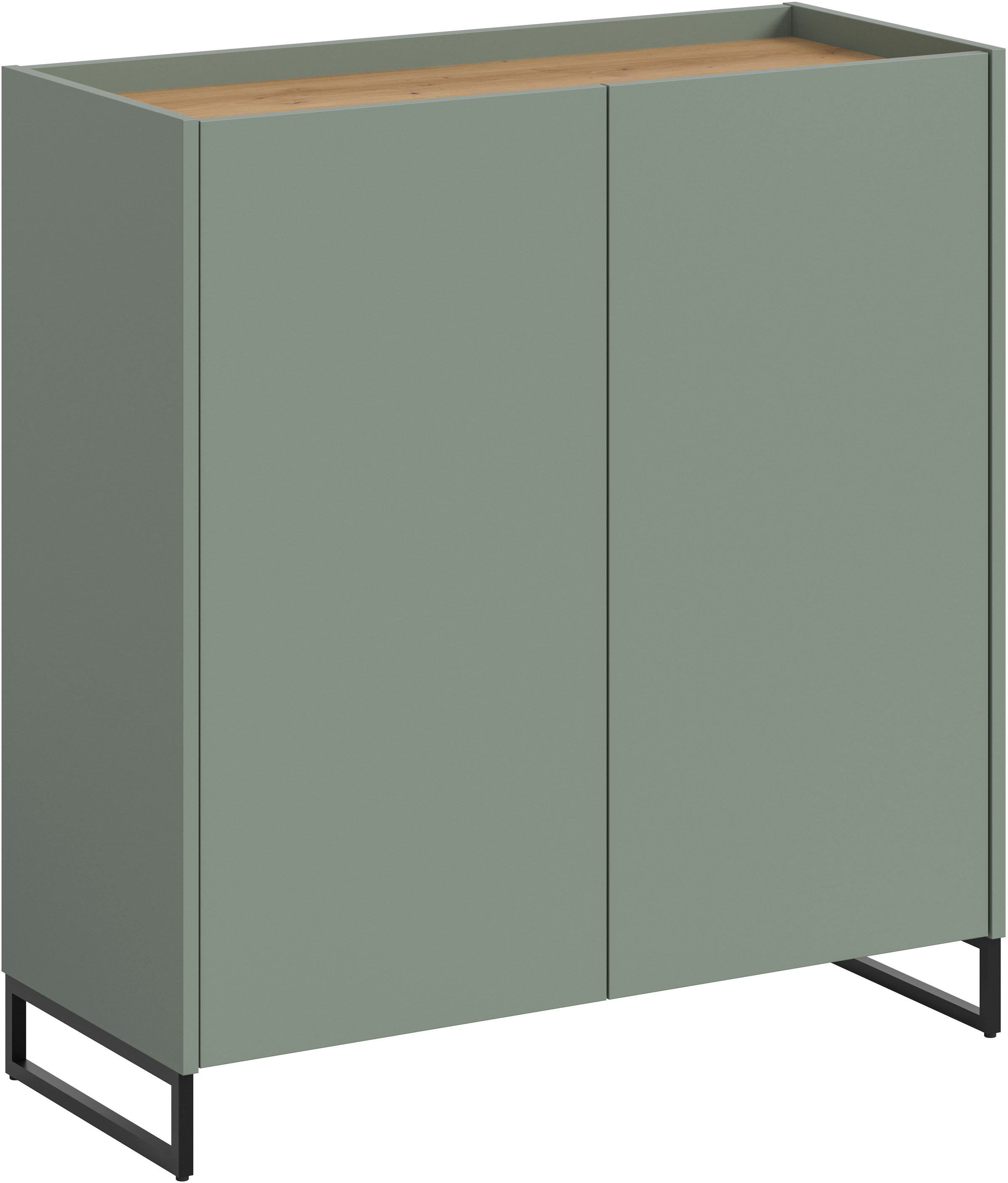 Home affaire Schuhschrank "EVRID, Breite 90cm, 2 Türen, 5 Einlegeböden, ink günstig online kaufen