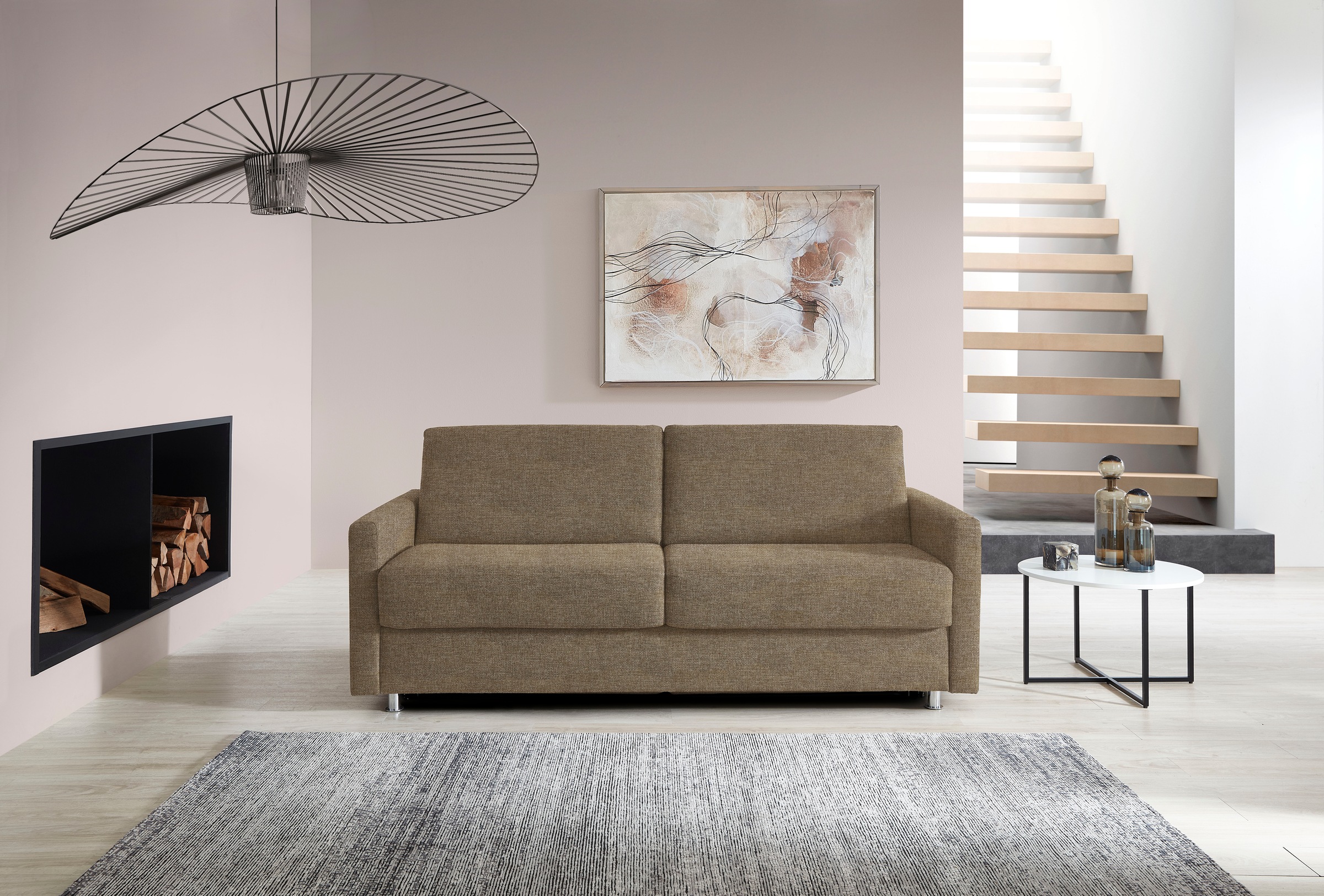 Bali Schlafsofa "JUNARA, Dauerschläfer mit zweigeteiltem Lattenrost", 160er günstig online kaufen