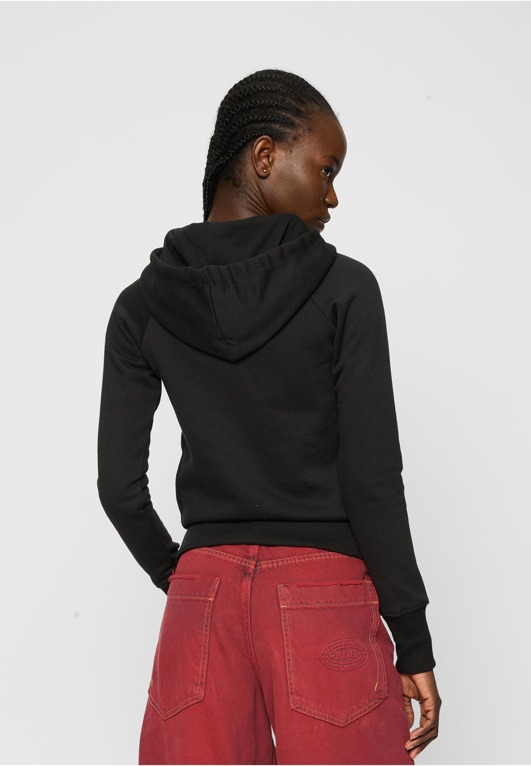 MisterTee Rundhalspullover »MisterTee Damen Ladies F-Word Hoody«, (1 tlg.)
