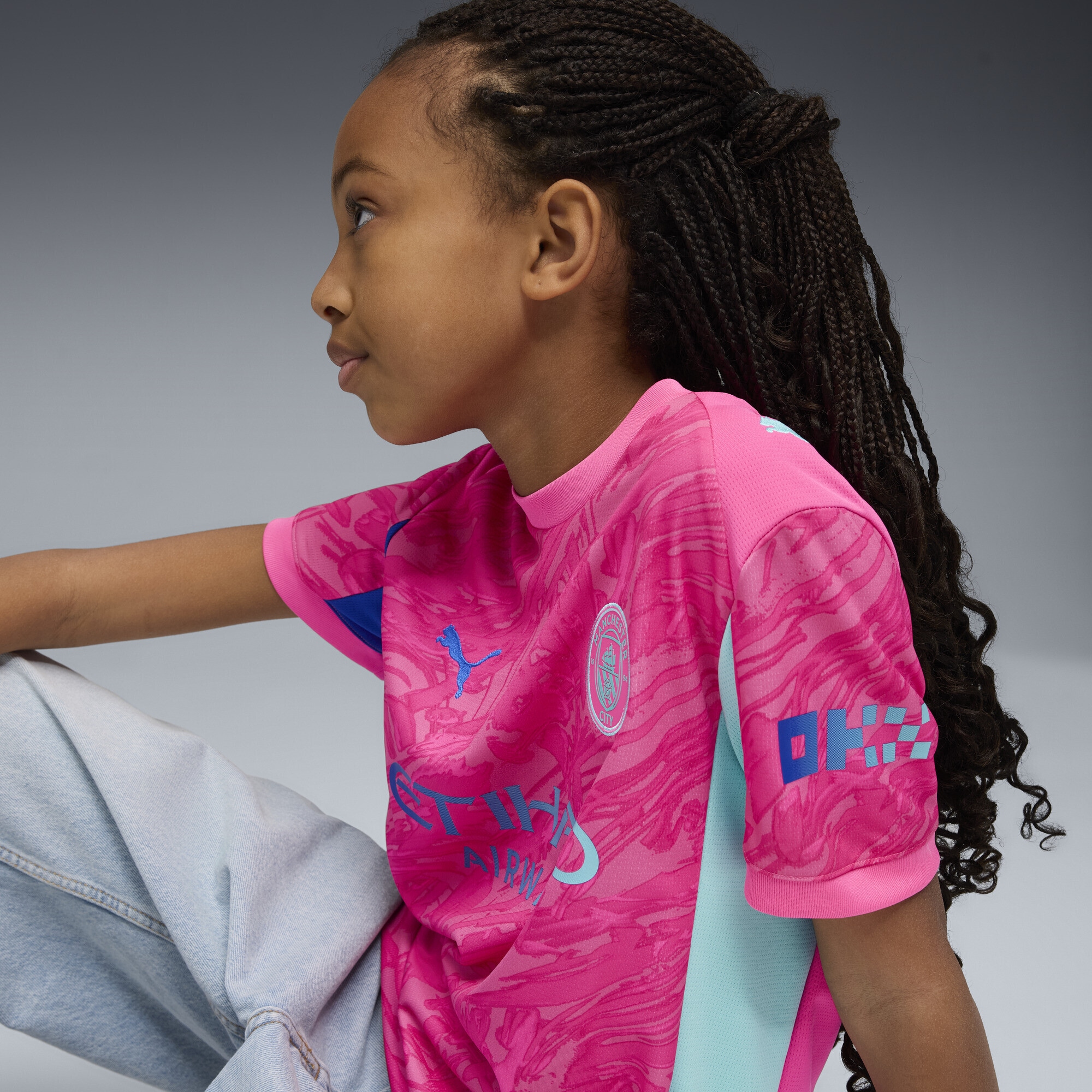 PUMA Trainingsshirt »Manchester City 25/26 Torwarttrikot Jugendliche«
