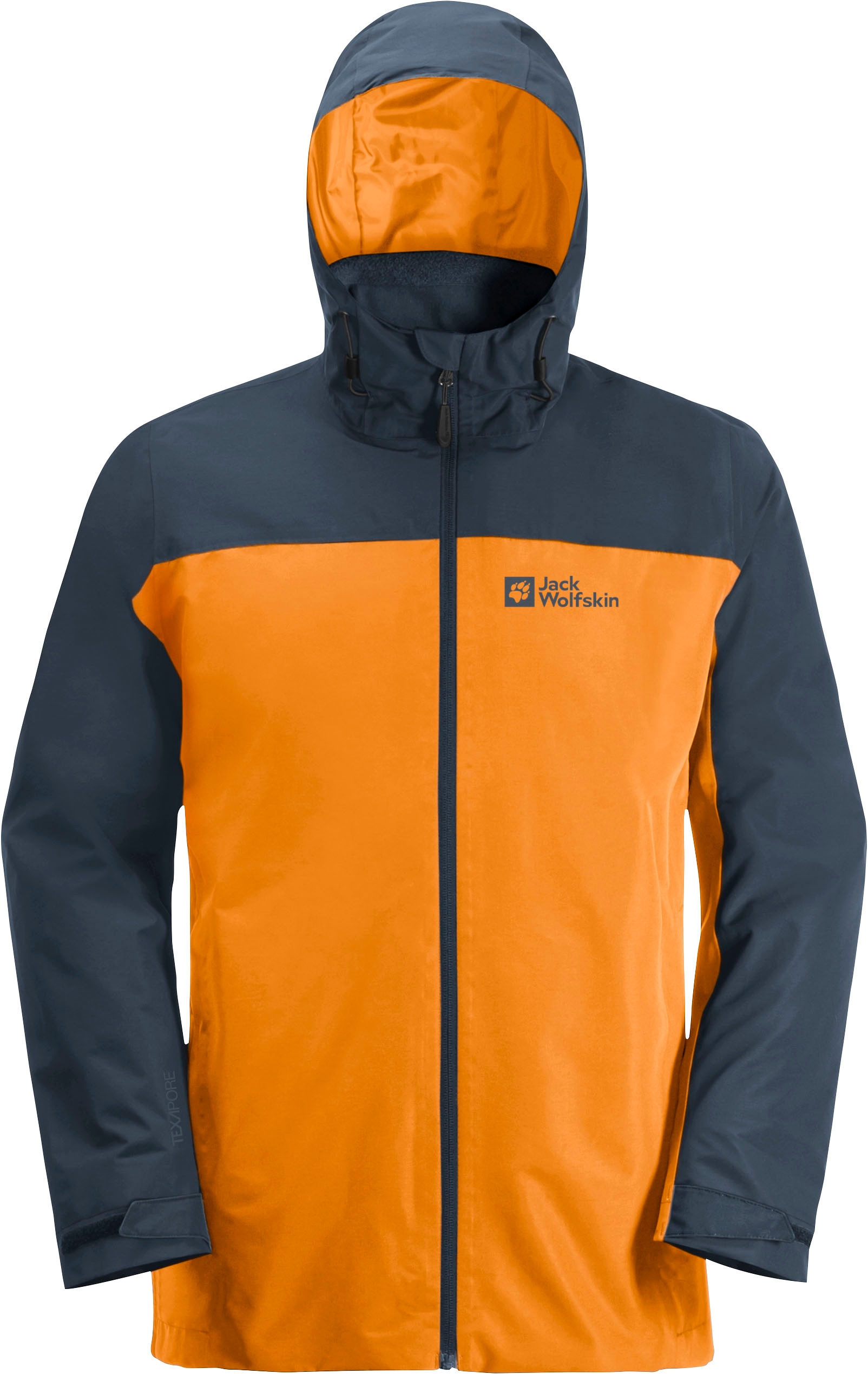 Jack Wolfskin 3-in-1-Funktionsjacke »TAUBENBERG 3IN1 JKT M«, mit Kapuze, mit wasserabweisenden Reißverschlüssen, Wasserdicht, Atmungsaktiv