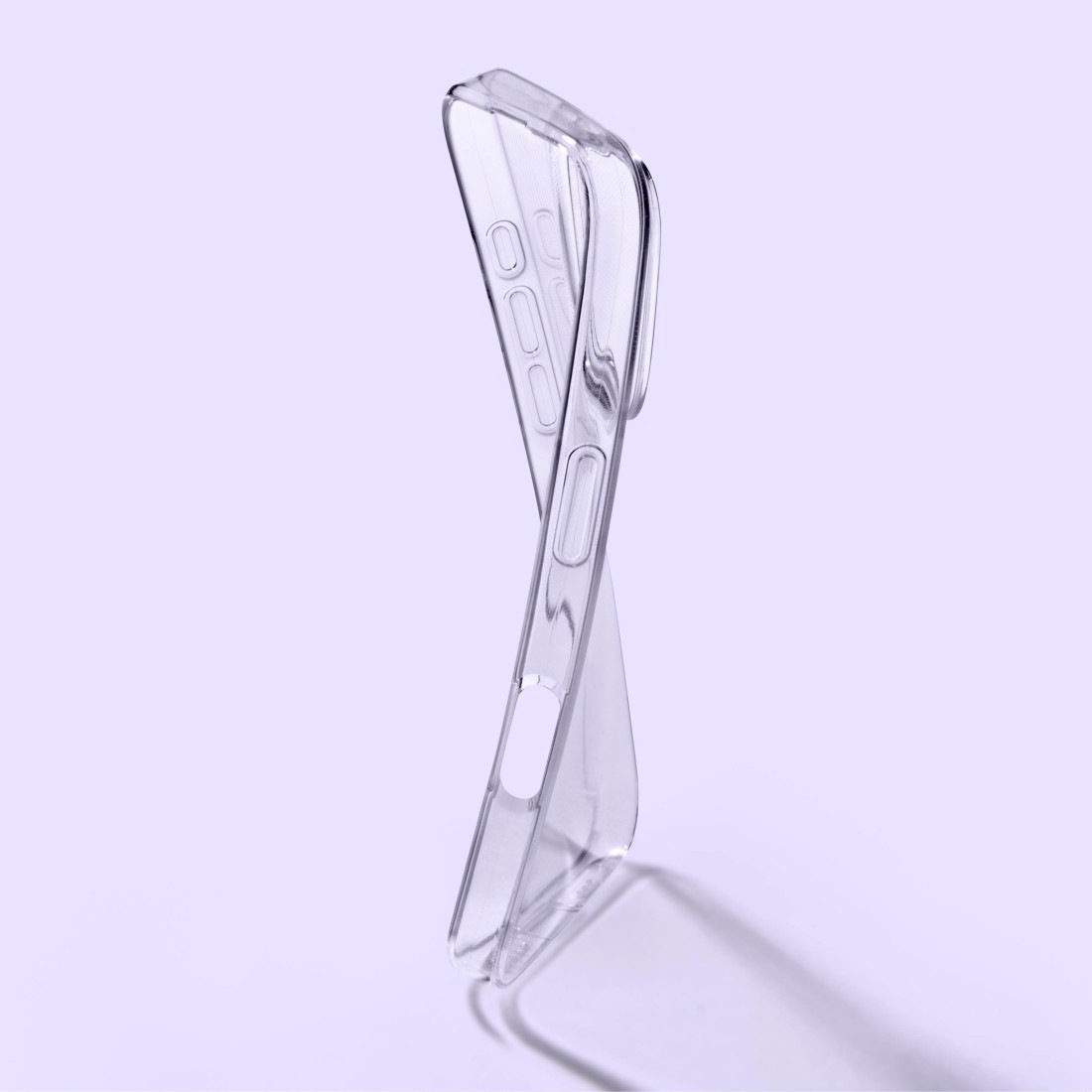 Hama Smartphone-Hülle »Handyhülle f. Apple iPhone 17 Pro/18 Pro (kratzfest, ohne Vergilben)« Anti-Vergilbung, Kratzschutz, Anti-Rutsch-Oberfläche, Ultra-Slim