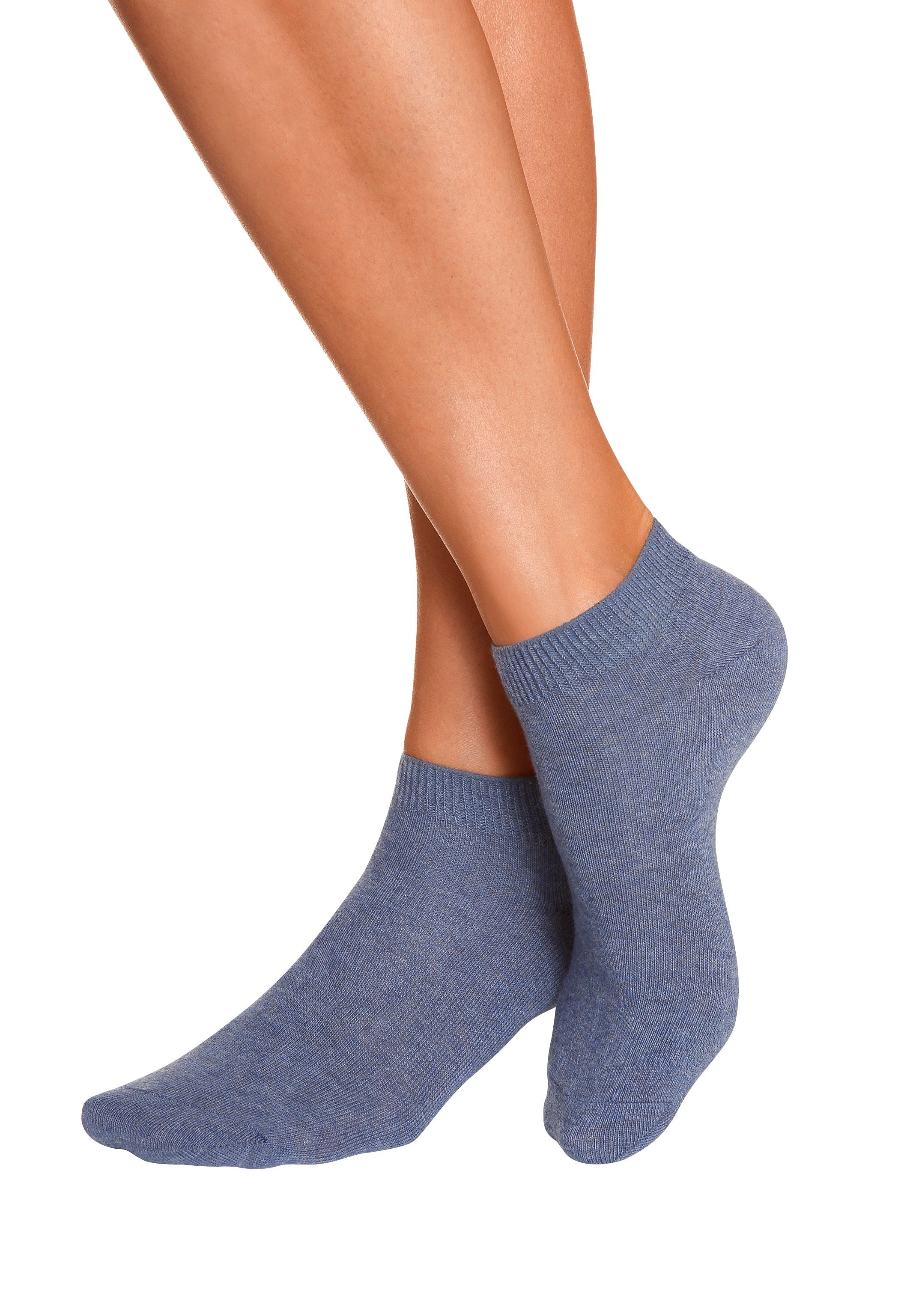 Go in Kurzsocken Packung, 8 Stk. tlg. uni in Basic Farben günstig online kaufen