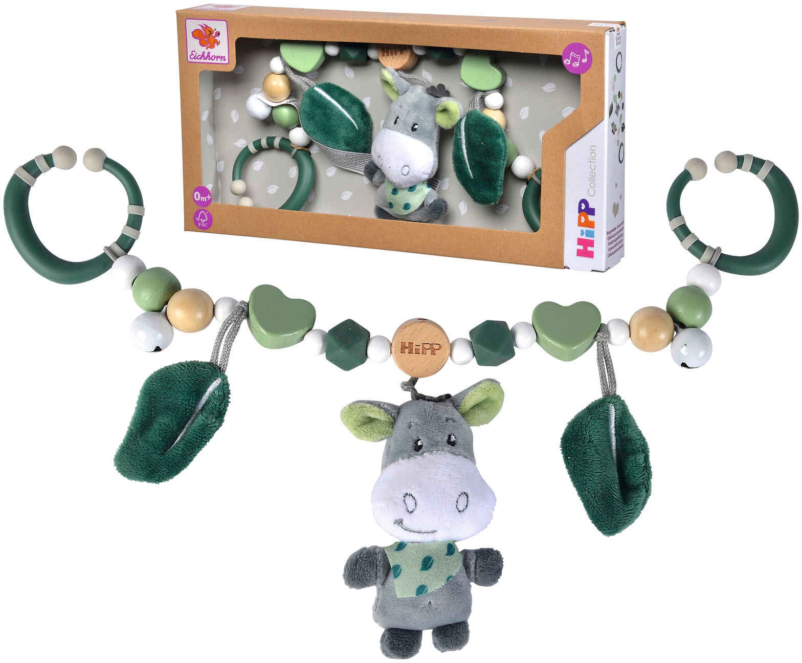 Eichhorn Kinderwagenkette »Baby HiPP Wagenkette«, FSC®- schützt Wald - weltweit