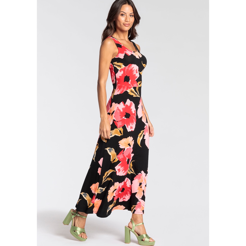 Laura Scott Sommerkleid, mit floralem Print - NEUE KOLLEKTION