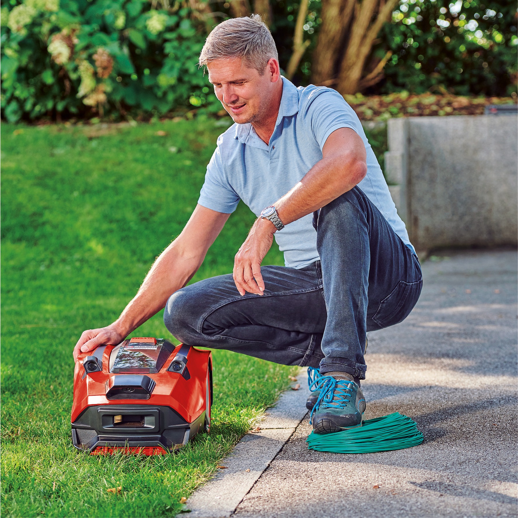 Einhell Rasenmähroboter "FREELEXO CAM 500", inkl. Akku und Ladestation günstig online kaufen