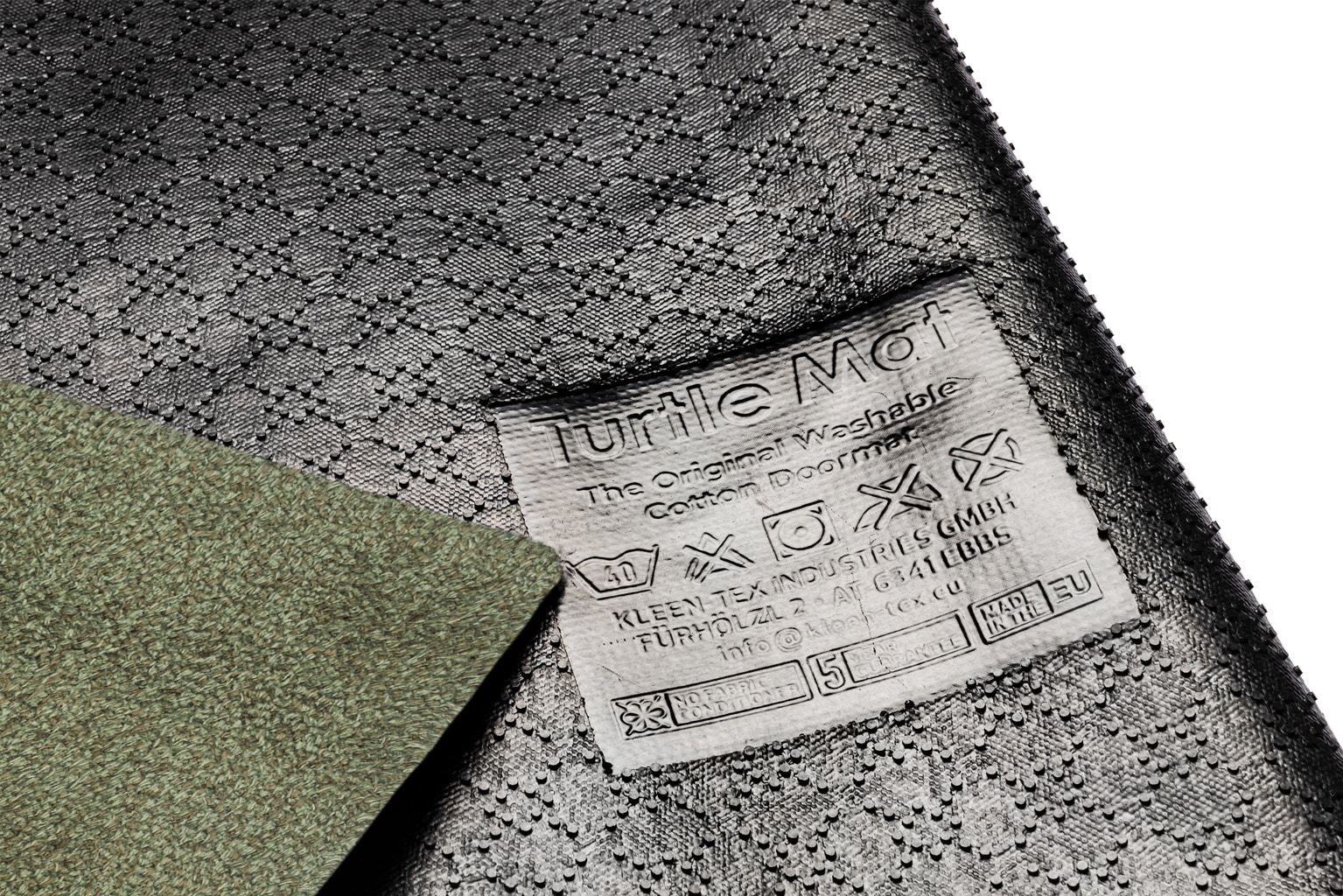 Turtle Mat Teppich »Sage Green«, rechteckig, 8 mm Höhe