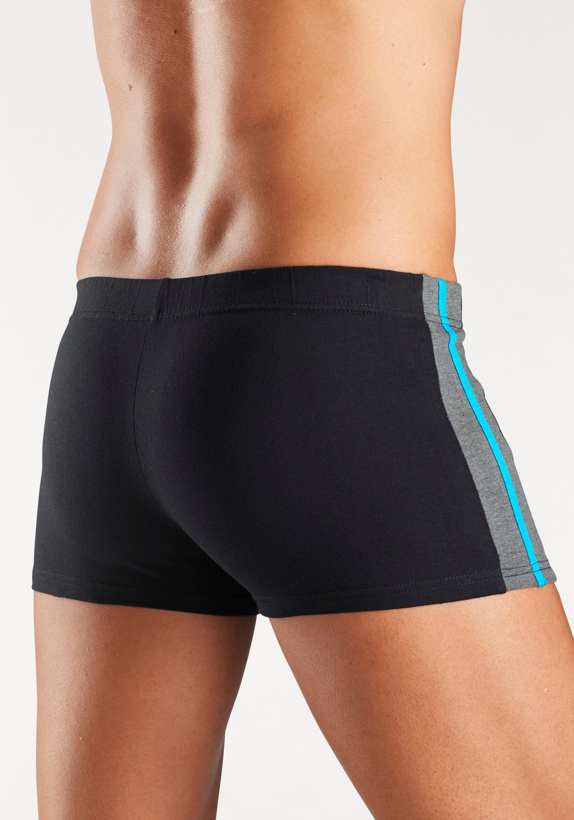 Thumbnail - H.I.S Boxer "Boxershorts für Herren" Packung, 3 Stk. tlg., mit Colorblocking