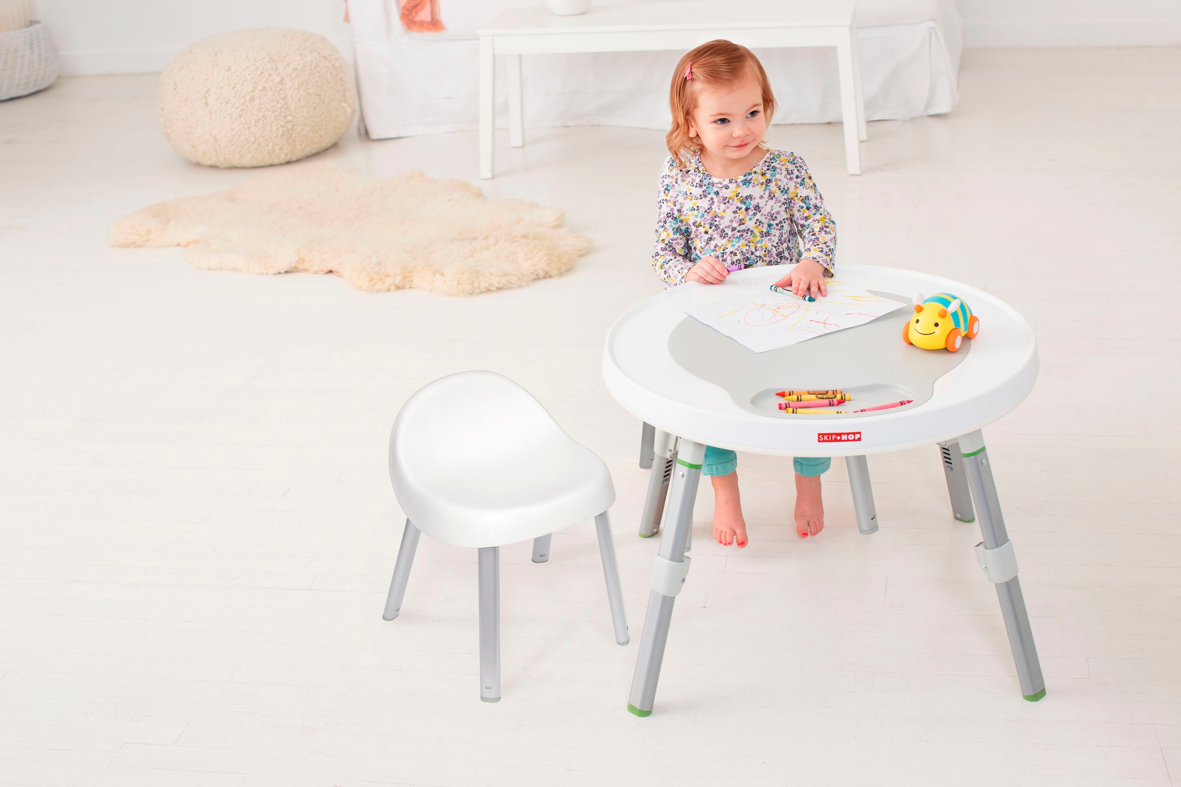 Skip Hop Spieltisch »Explore & More 3-in-1 Spielcenter«, inklusive Stuhl