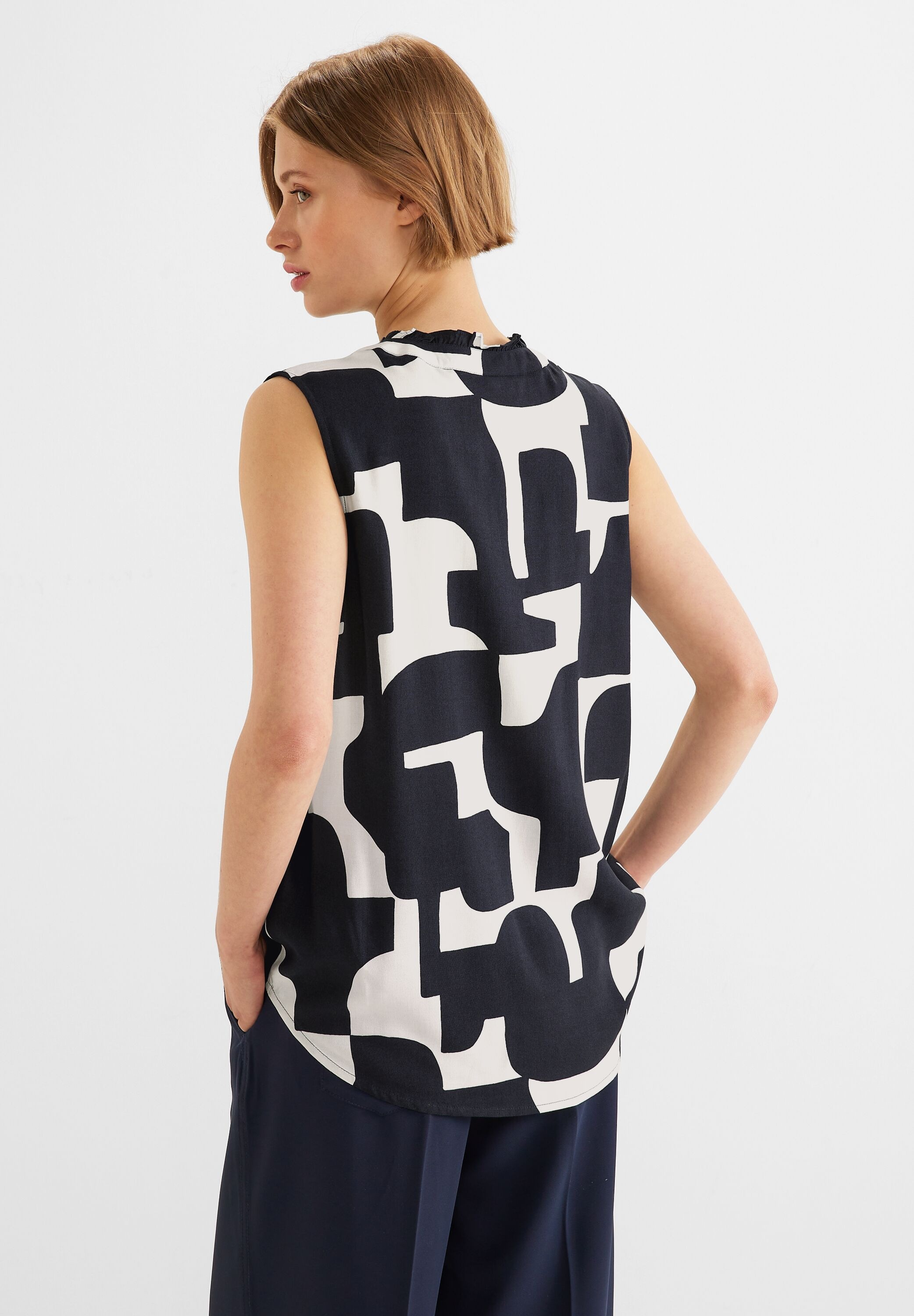 STREET ONE Blusentop, aus softer Viskose