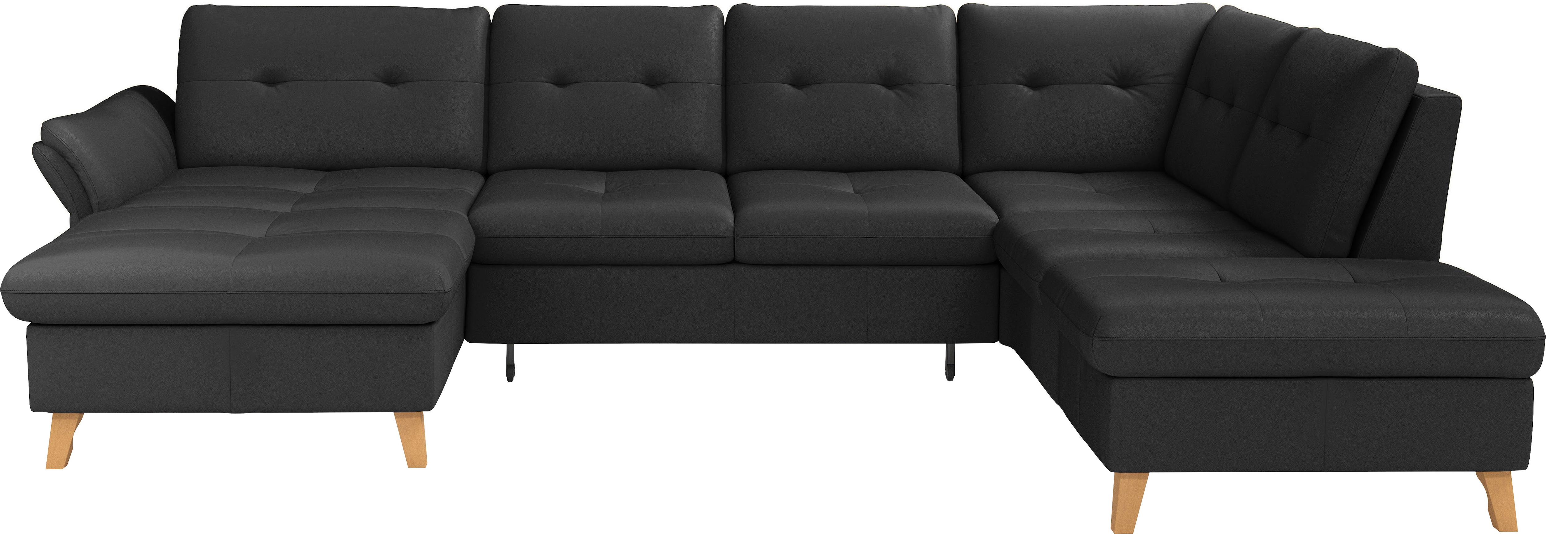 sit&more Wohnlandschaft "Göteborg" inkl. Sitztiefenverstellung, wahlweise mit Bettfunktion & Bettkasten