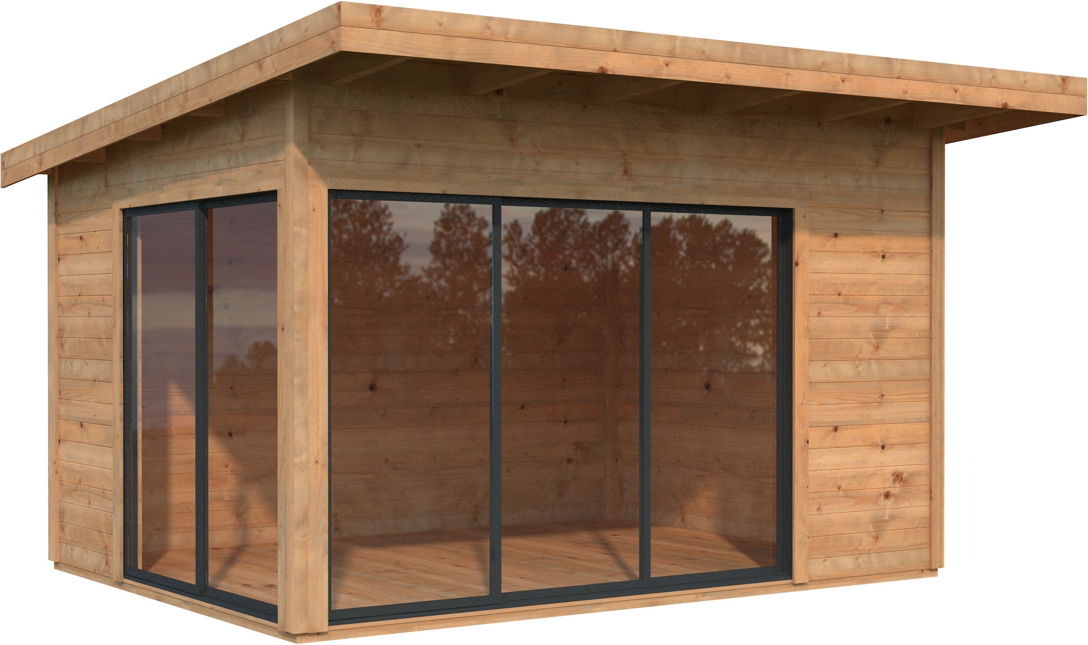 Palmako Gartenhaus »Andrea 11,2 m², Slide Plus«