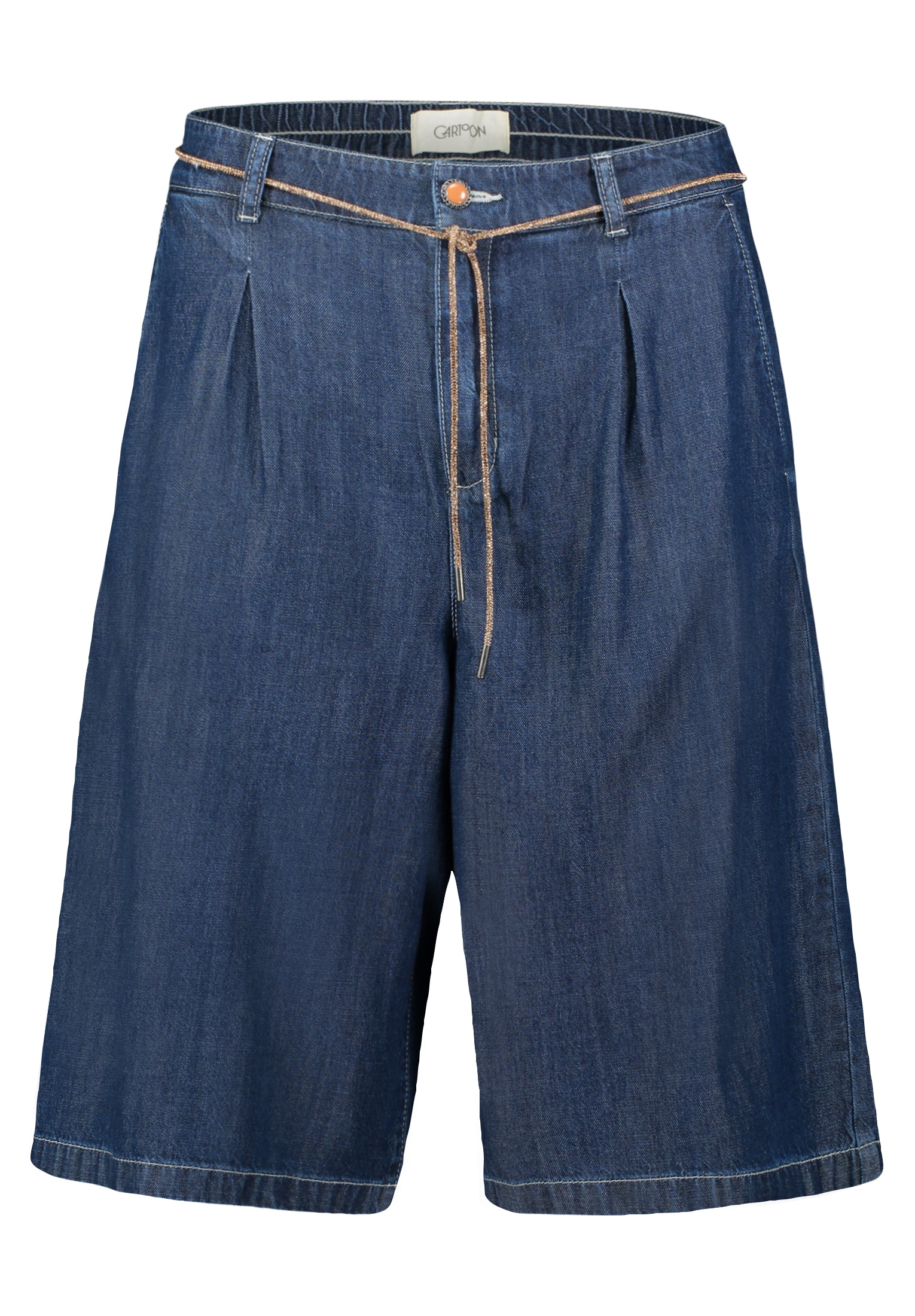 Cartoon Bermudas »Damen mit Bindegürtel«