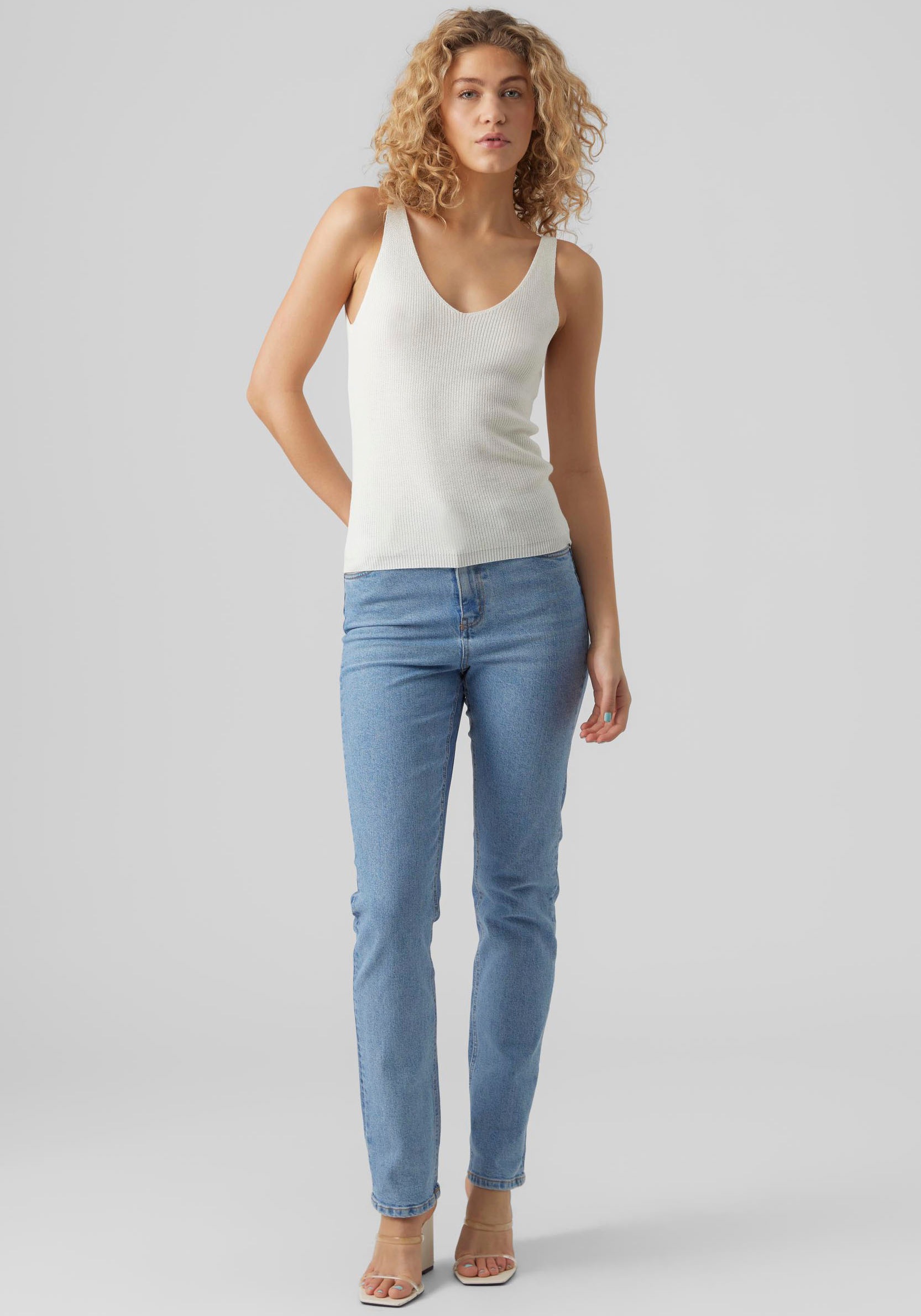 Thumbnail - Vero Moda Stricktop "VMNEWLEX SUN SL TOP GA NOOS"