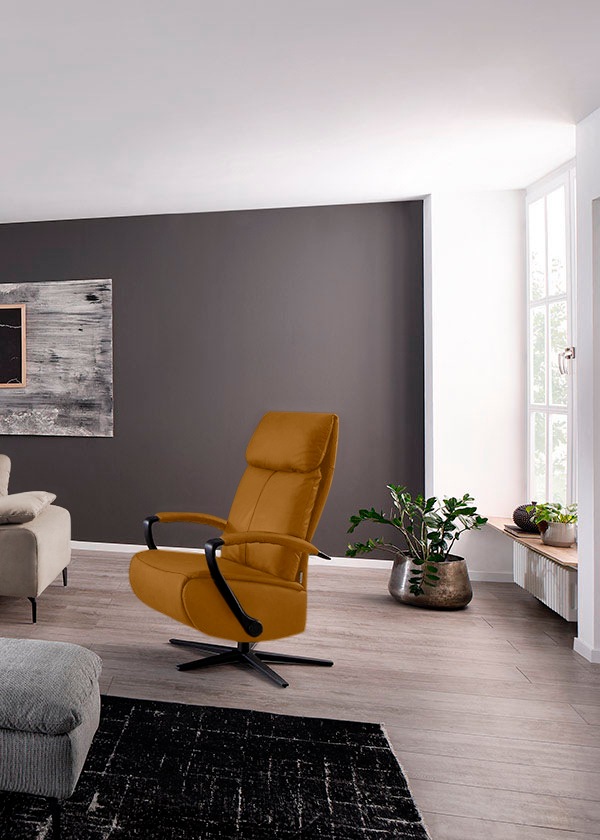 W.SCHILLIG Relaxsessel »rumbaa« wahlweise mit Doppelmotor, in Größen S, M & L, mit 5-Sternfuß