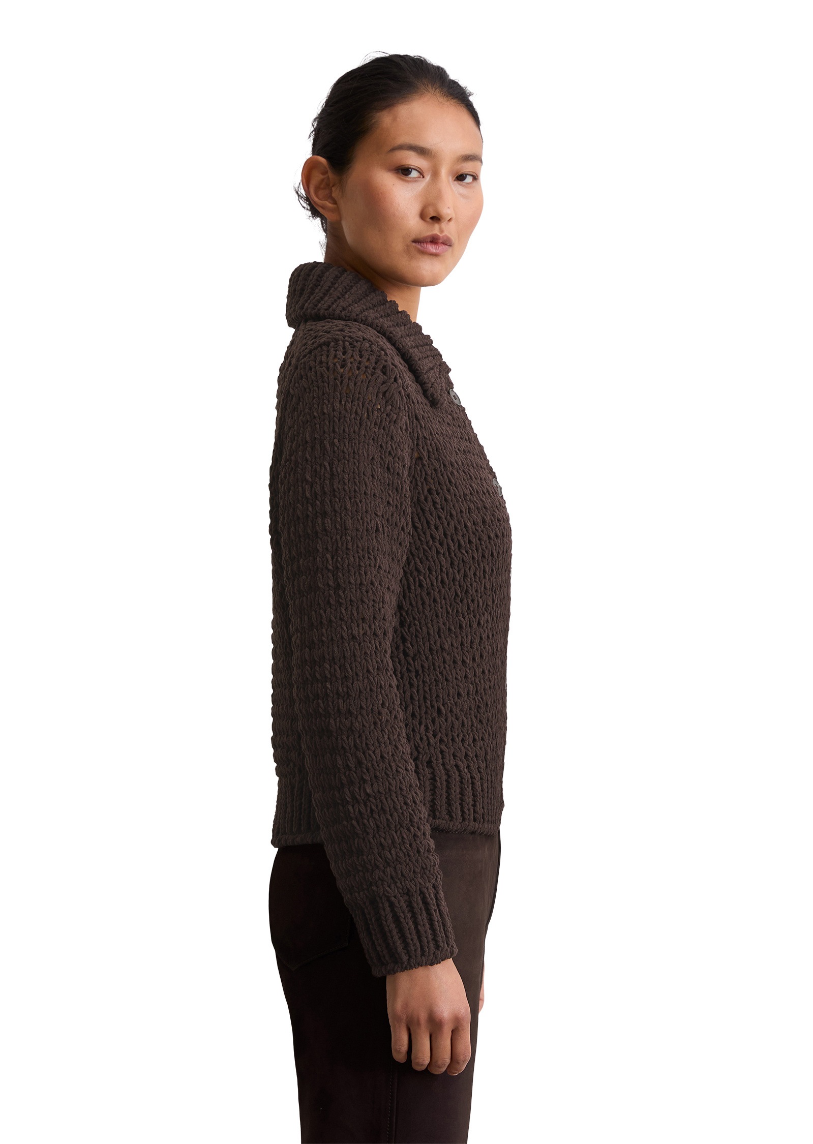 Marc OPolo Cardigan "aus weichem Chenille-Garn" günstig online kaufen
