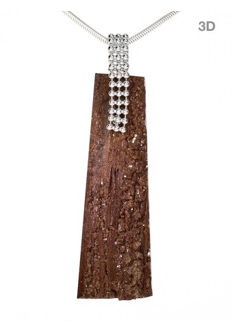 Adelia´s Kettenanhänger »Versteinertes Holz 925 Silber Edelstein Anhänger«,... kaufen