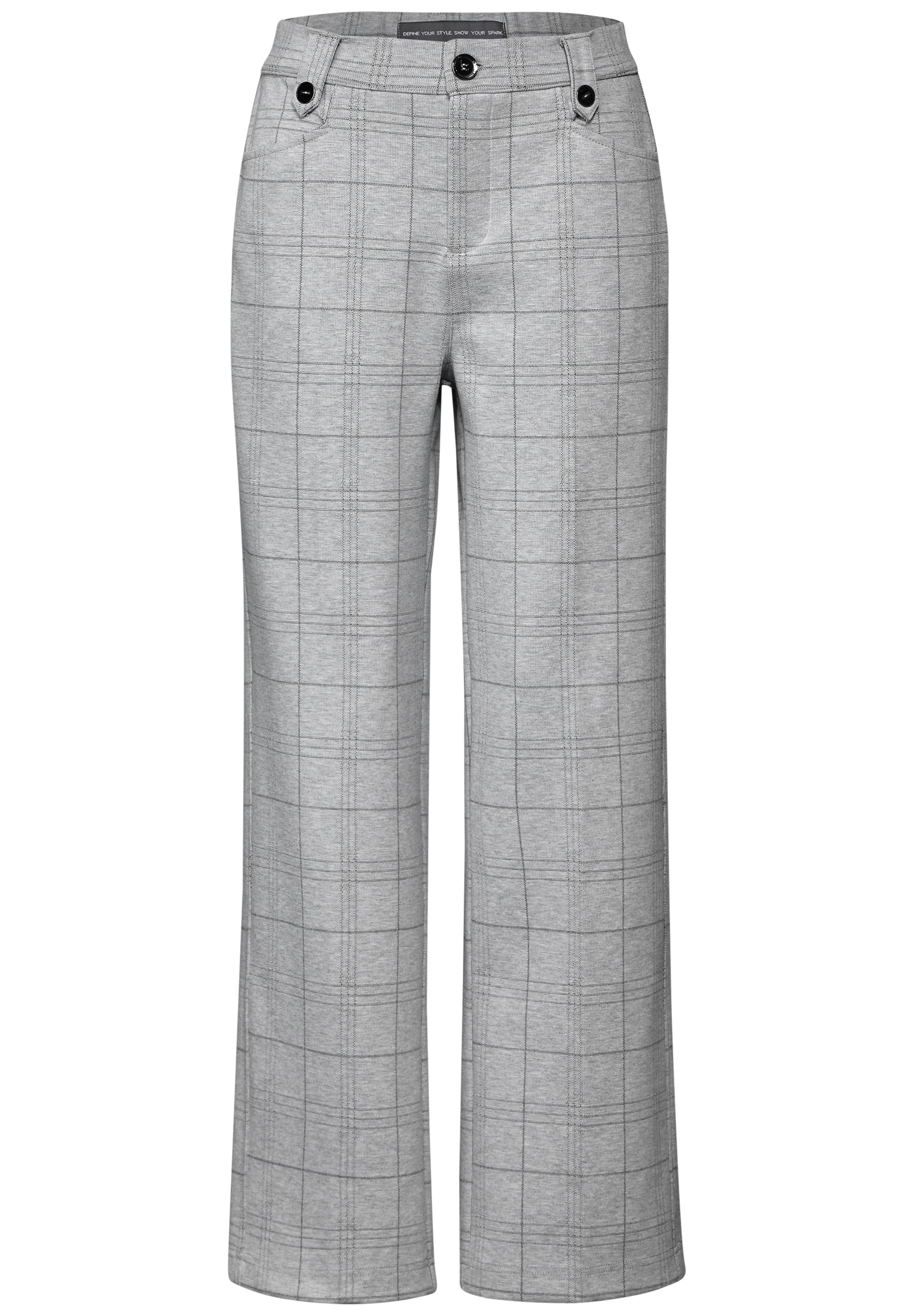 STREET ONE Stoffhose, High Waist