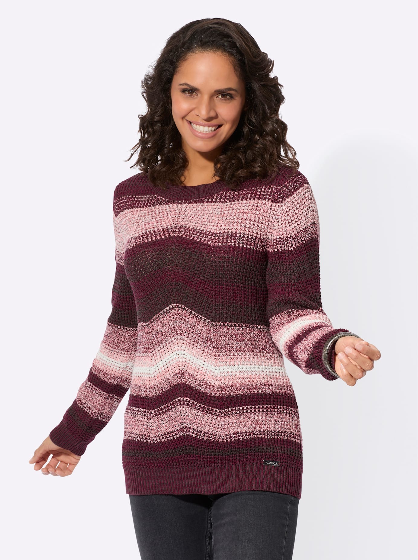 Casual Looks Rundhalspullover "Pullover" günstig online kaufen