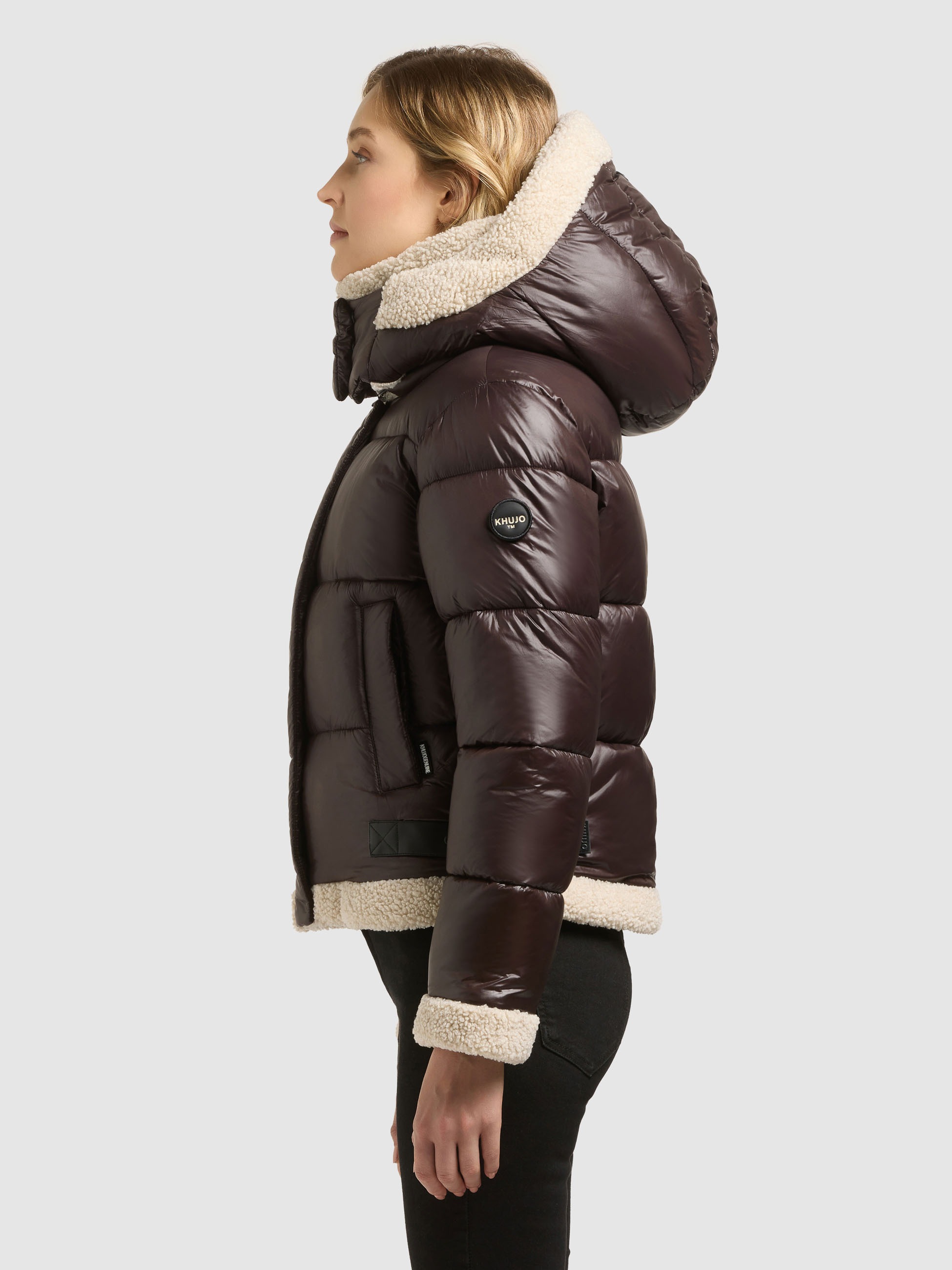 khujo Steppjacke »NESSIE3« mit Kapuze