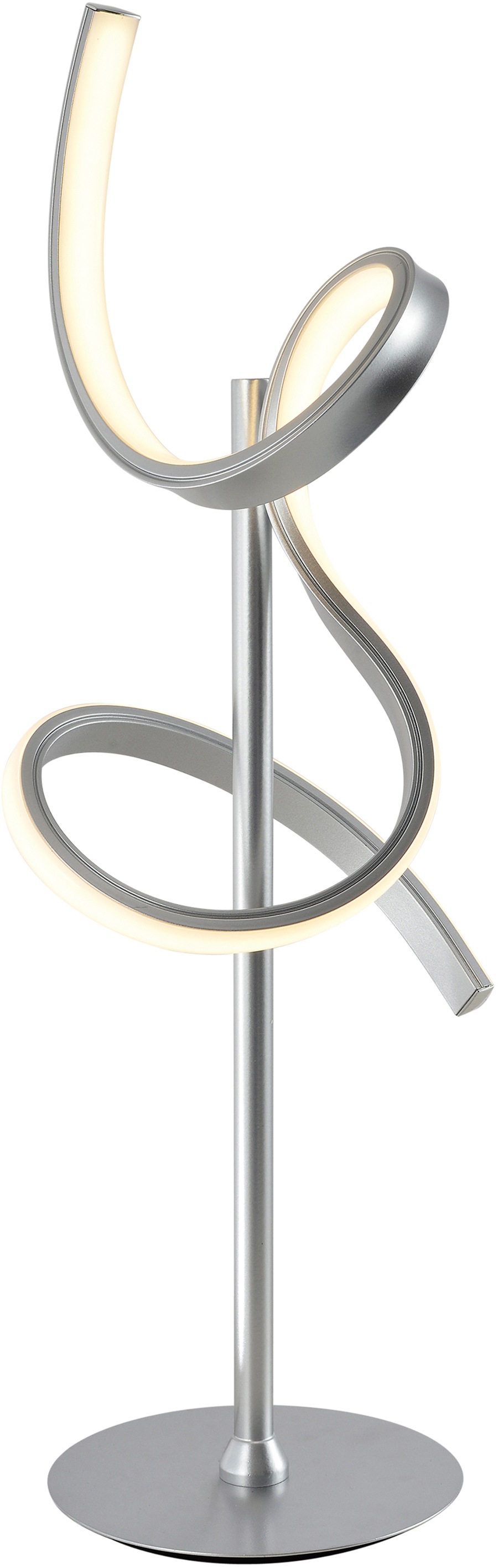 Leuchten Direkt LED Tischleuchte CURLS, LED-Board, 1 St., Warmweiß
