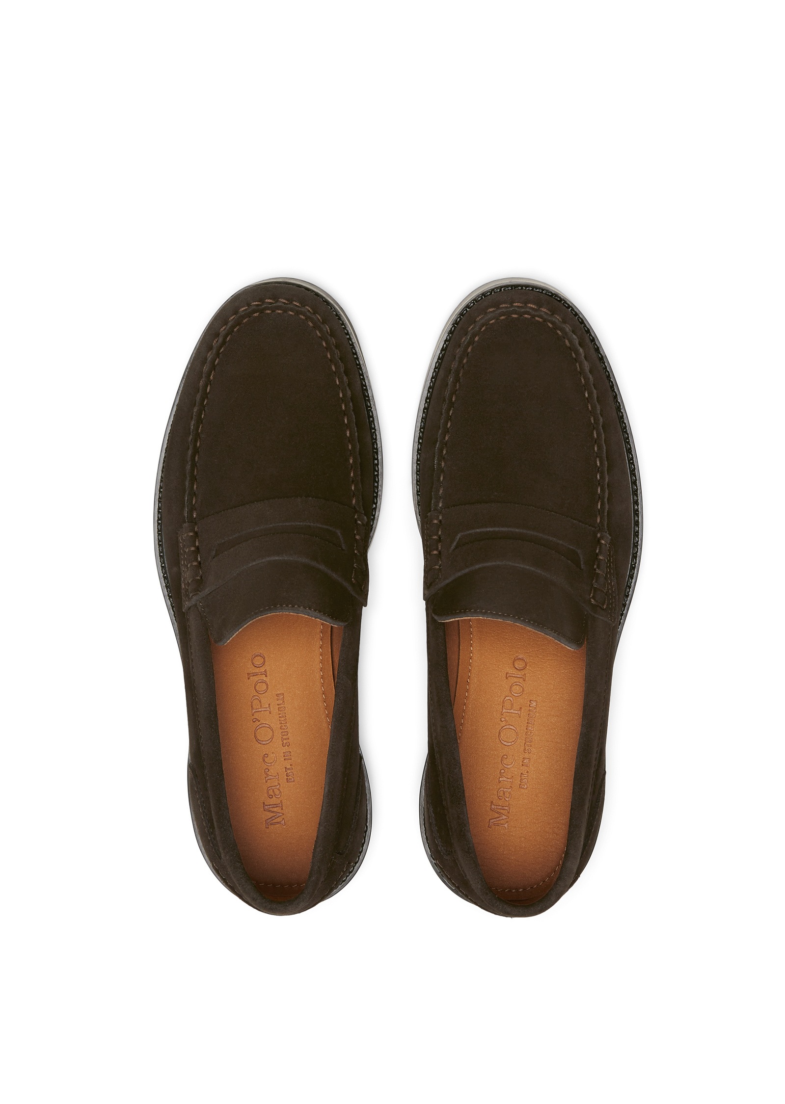 Marc O'Polo Loafer »aus edlem Velours-Rindleder«