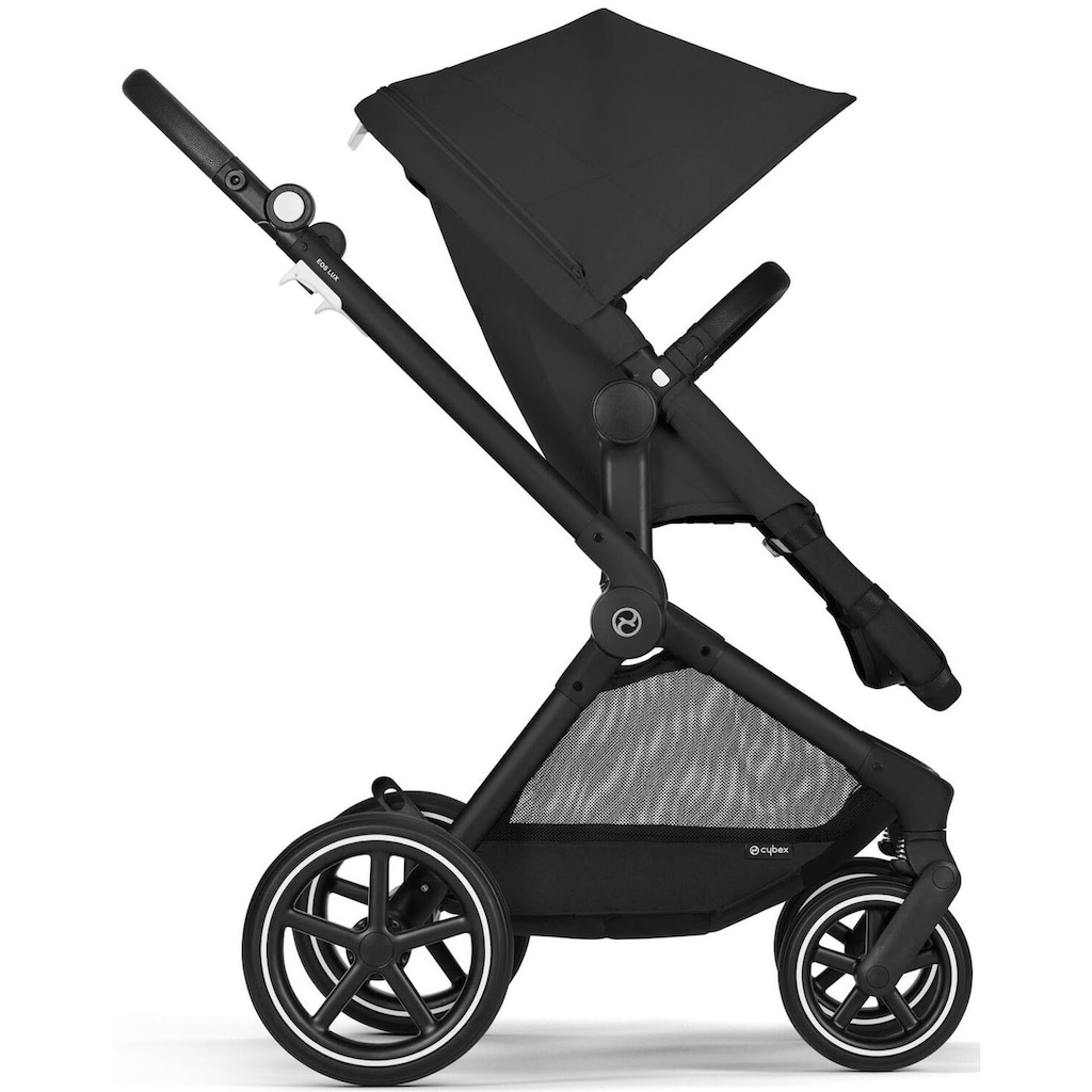 Cybex Kombi-Kinderwagen »Eos Lux, moon black«, 22 kg