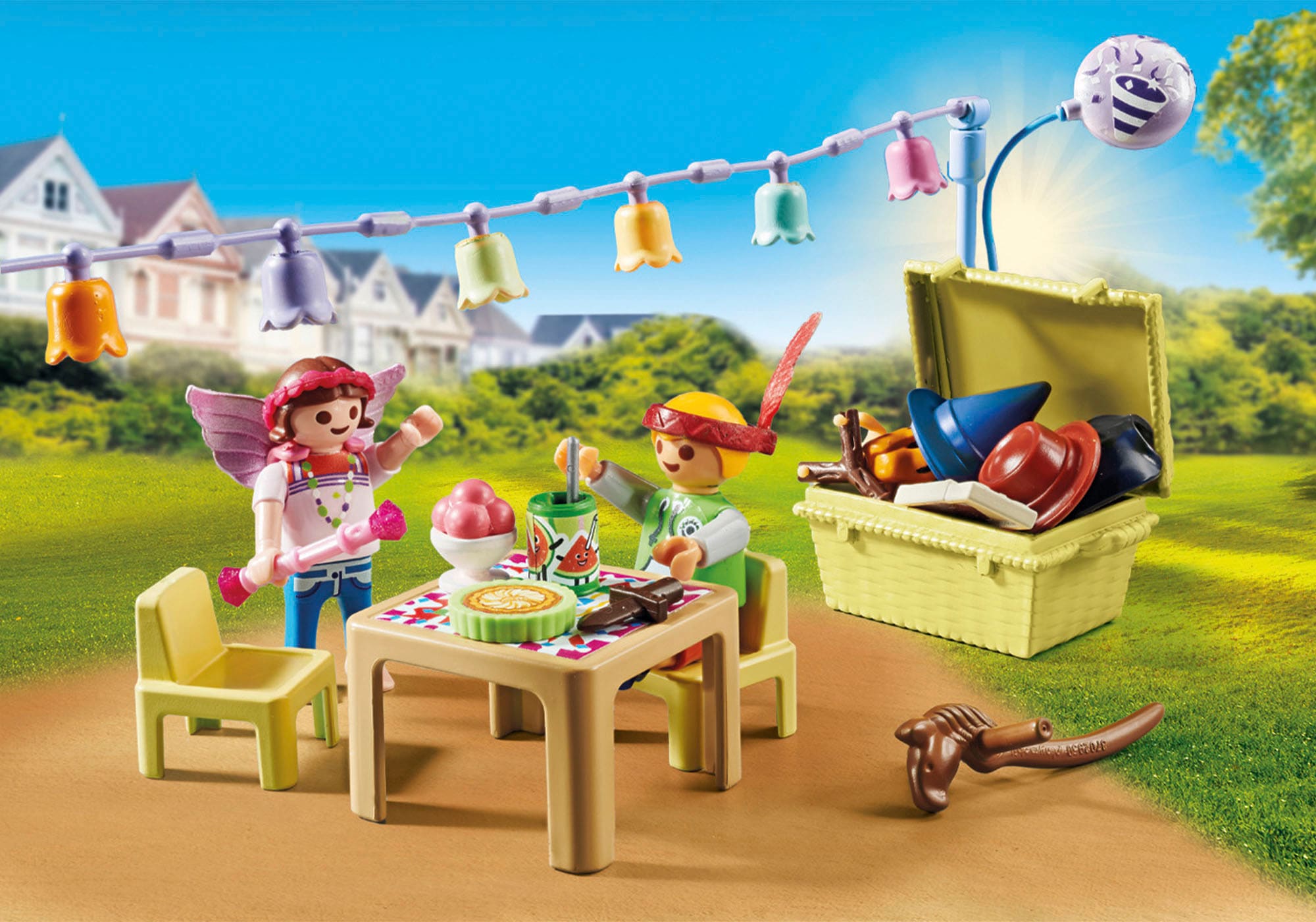 Playmobil® Konstruktions-Spielset »Kostümparty (71451), My City Life«, (64 St.), Made in Europe