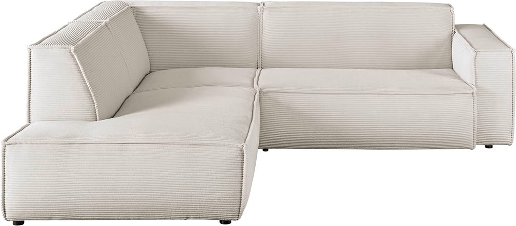 3C Candy Ecksofa "Matteo in elegant, kubischer Formensprache, bequem, L-For günstig online kaufen