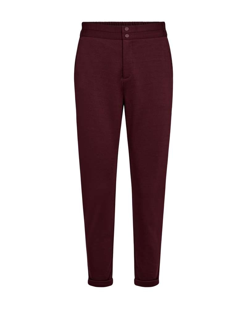 FREEQUENT Stoffhose "FQNANNI-ANKLE-PA" Sommerhose - knöchellänge und mit 2-Knopf-Verschluss